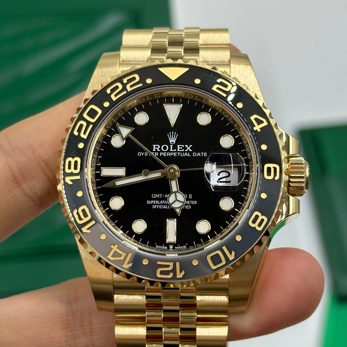 Rolex GMT-Master II 126718GRNR Black Dial Jubilee 2026