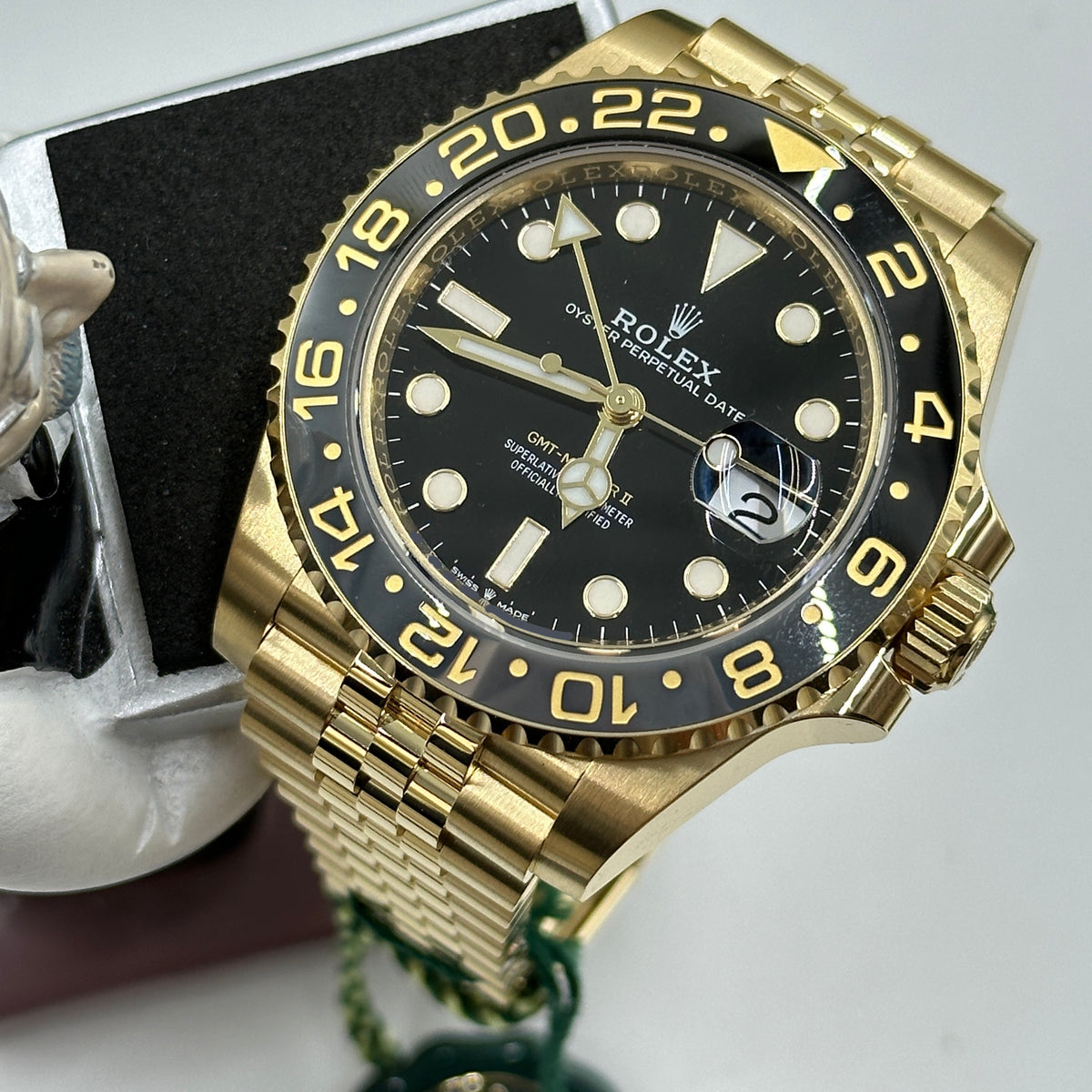 Rolex GMT-Master II 126718GRNR Tiger Iron Jubilee