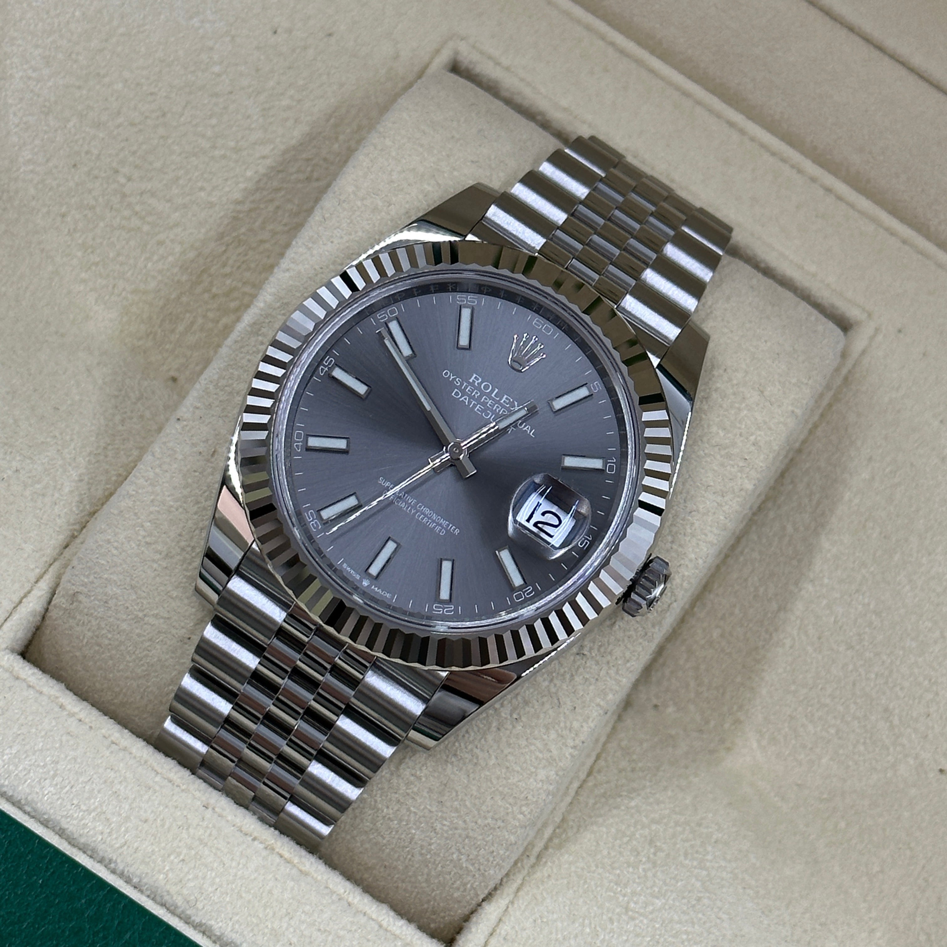 Rolex Datejust 41 126334 Grey Index Jubilee 2026