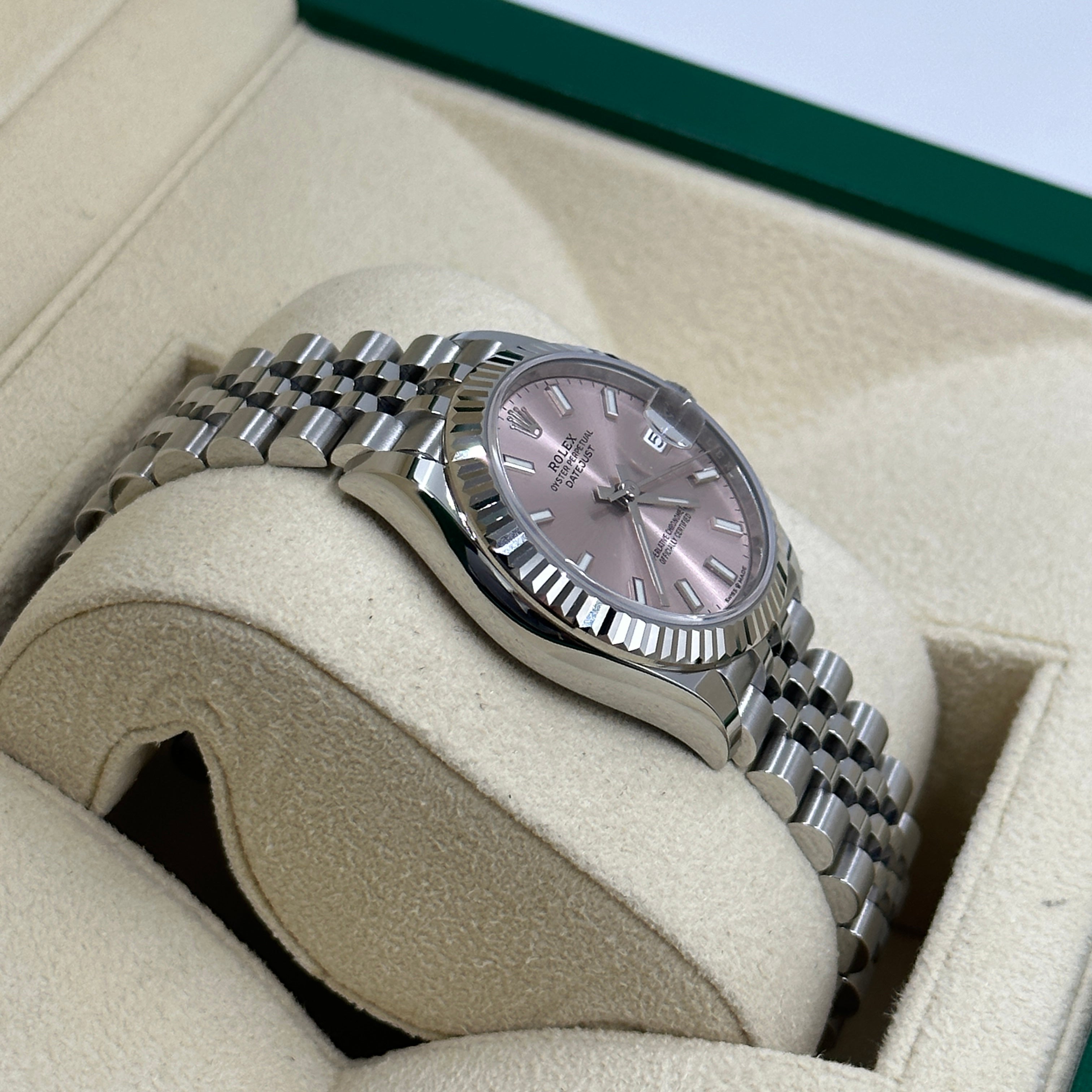 Rolex Datejust 31 278274 PINK INDEX JUB 2026 – EW Watches