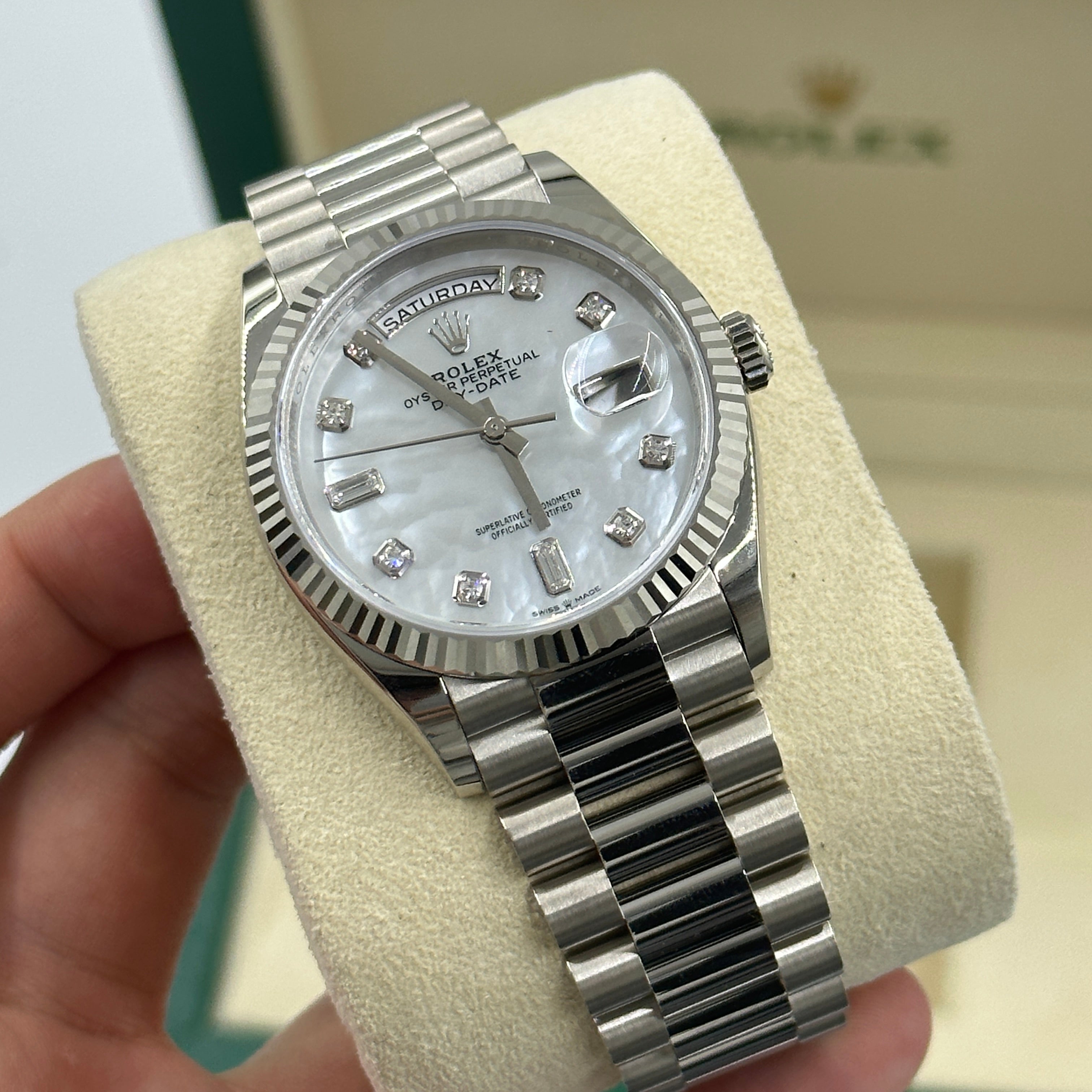 Rolex Day-Date 36128239NG WHITE