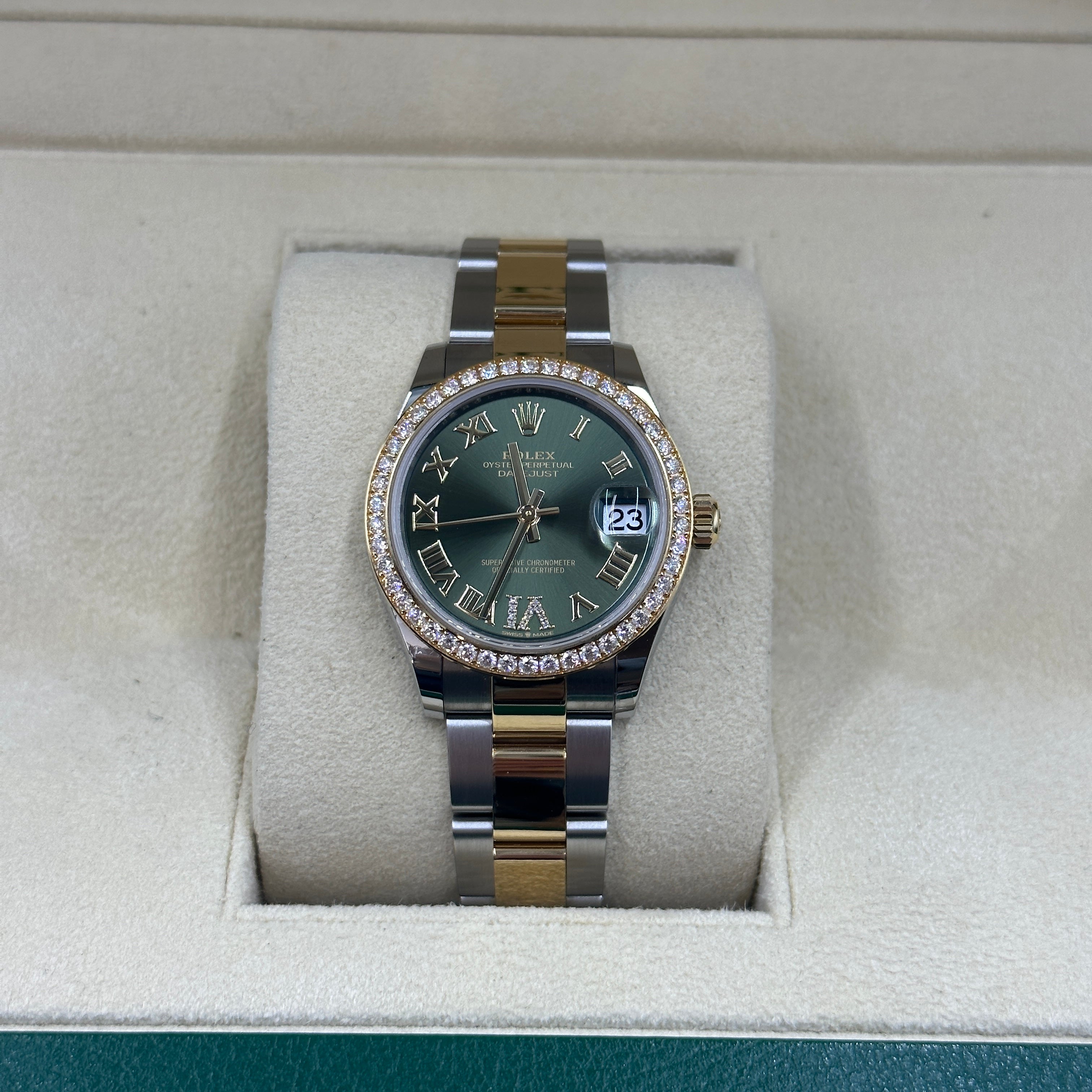 Rolex Datejust 31 278383RBR Green VI Oyster 2023