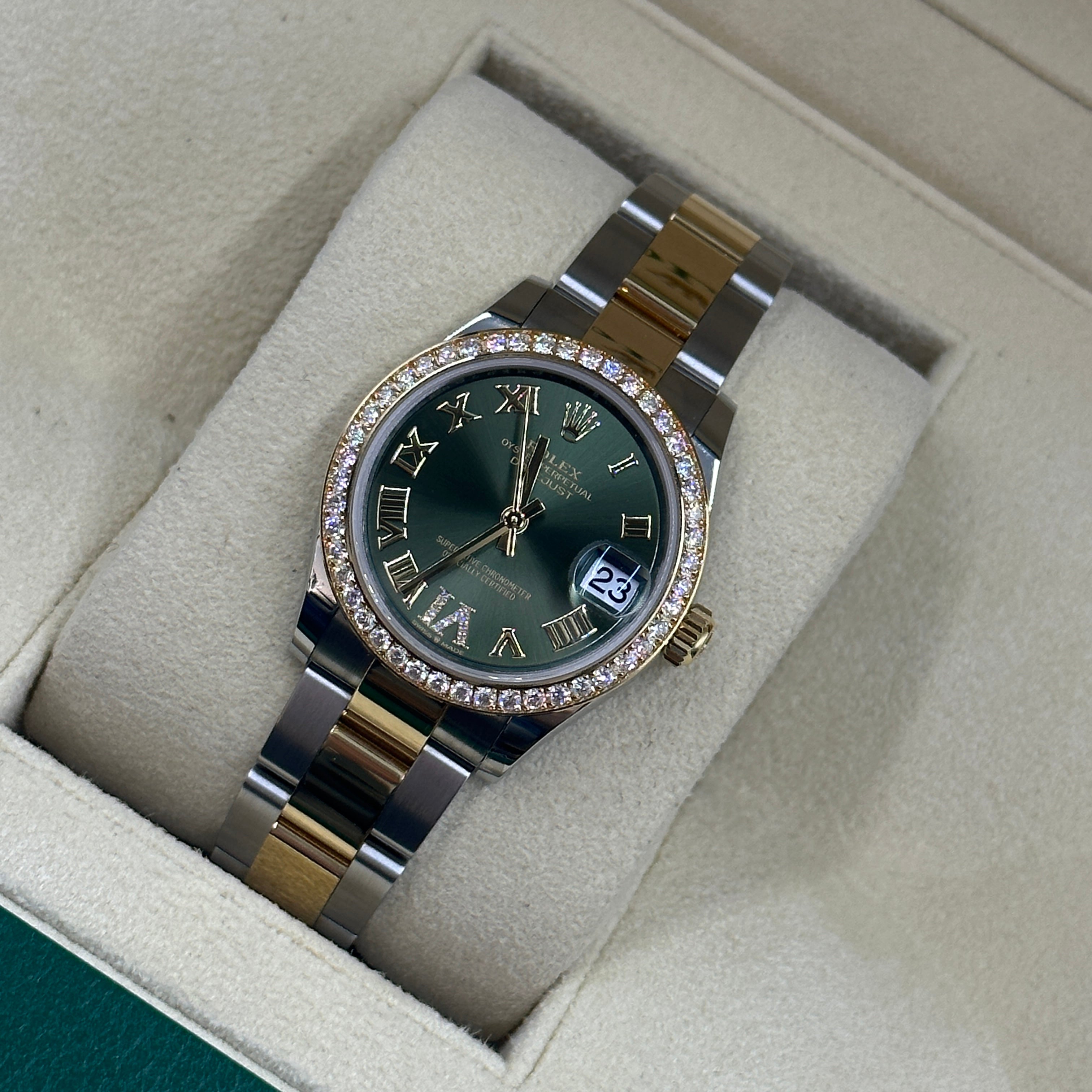 Rolex Datejust 31 278383RBR Green VI Oyster 2023