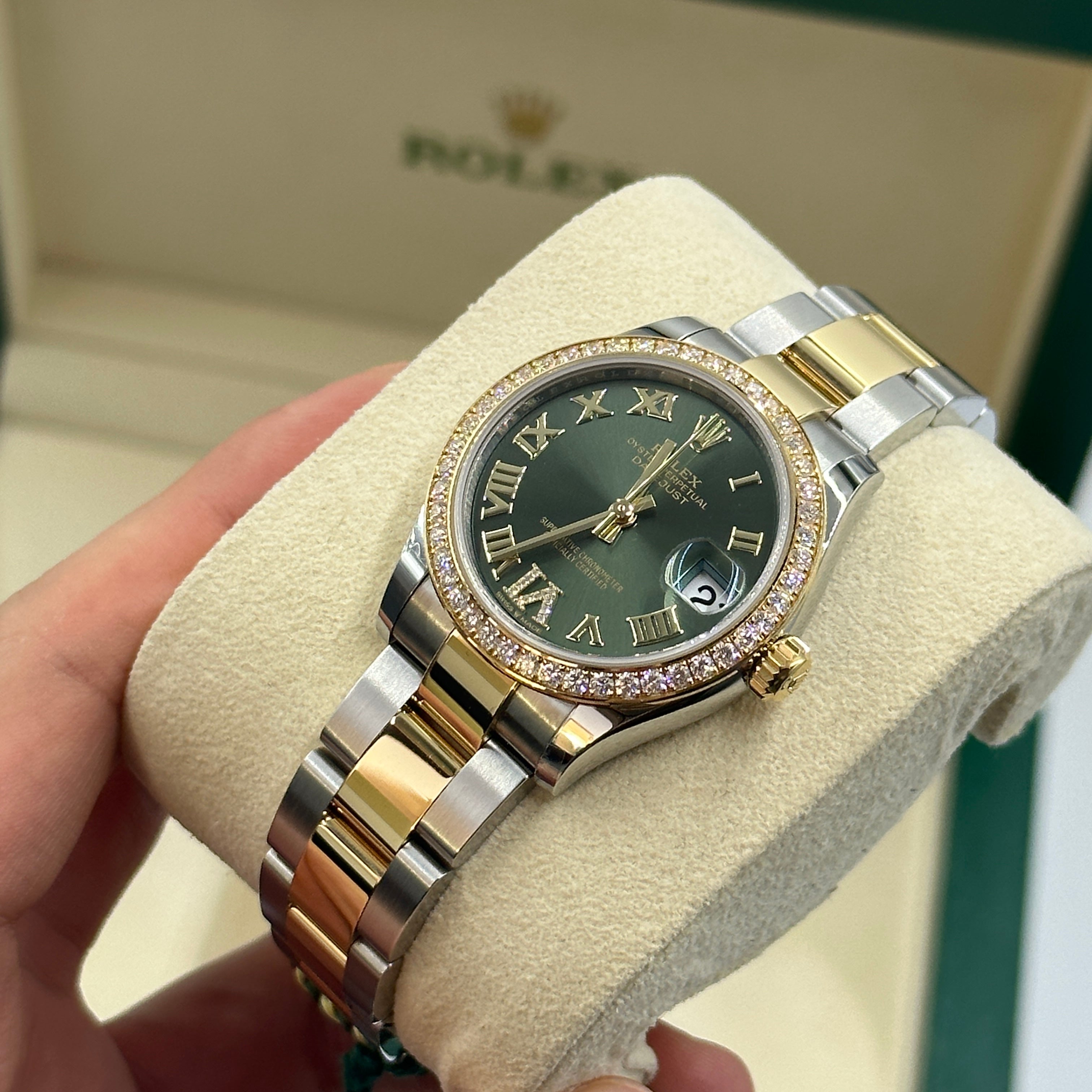 Rolex Datejust 31 278383RBR Green VI Oyster 2023