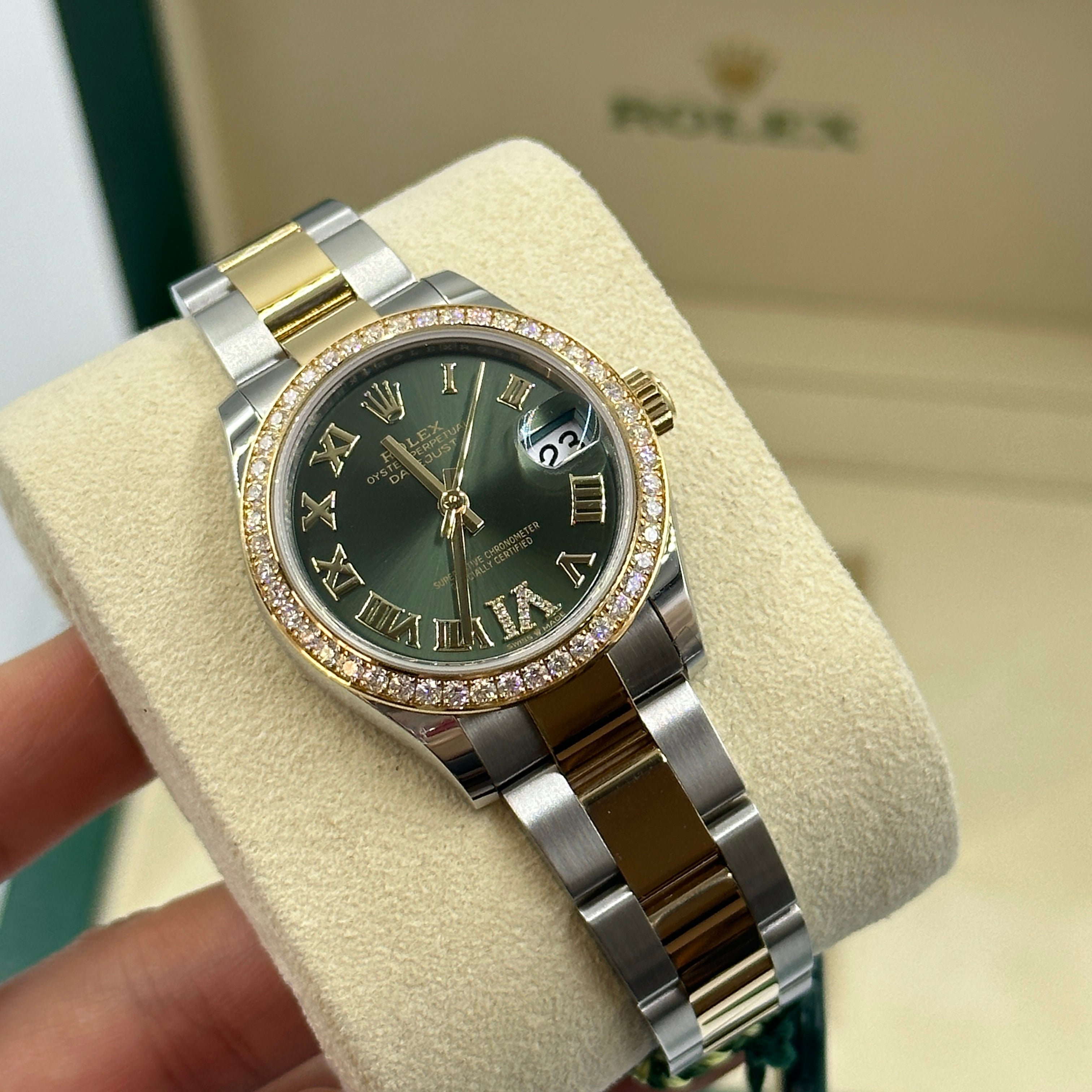 Rolex Datejust 31 278383RBR Green VI Oyster 2023