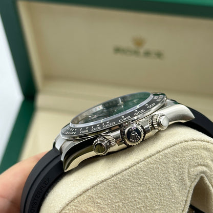Rolex Cosmograph Daytona 126519 Bright black and steel set with diamonds