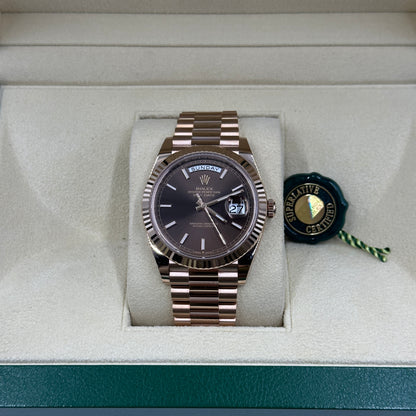 Rolex Day-Date 40 228235-0053 Chocolate Index 2026