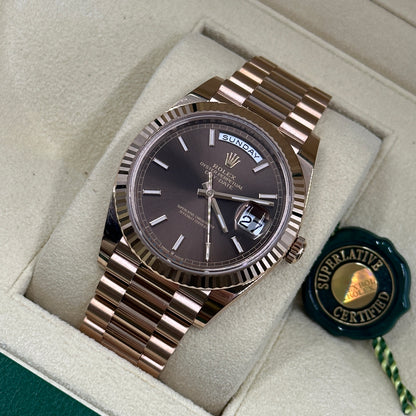 Rolex Day-Date 40 228235-0053 Chocolate Index 2026