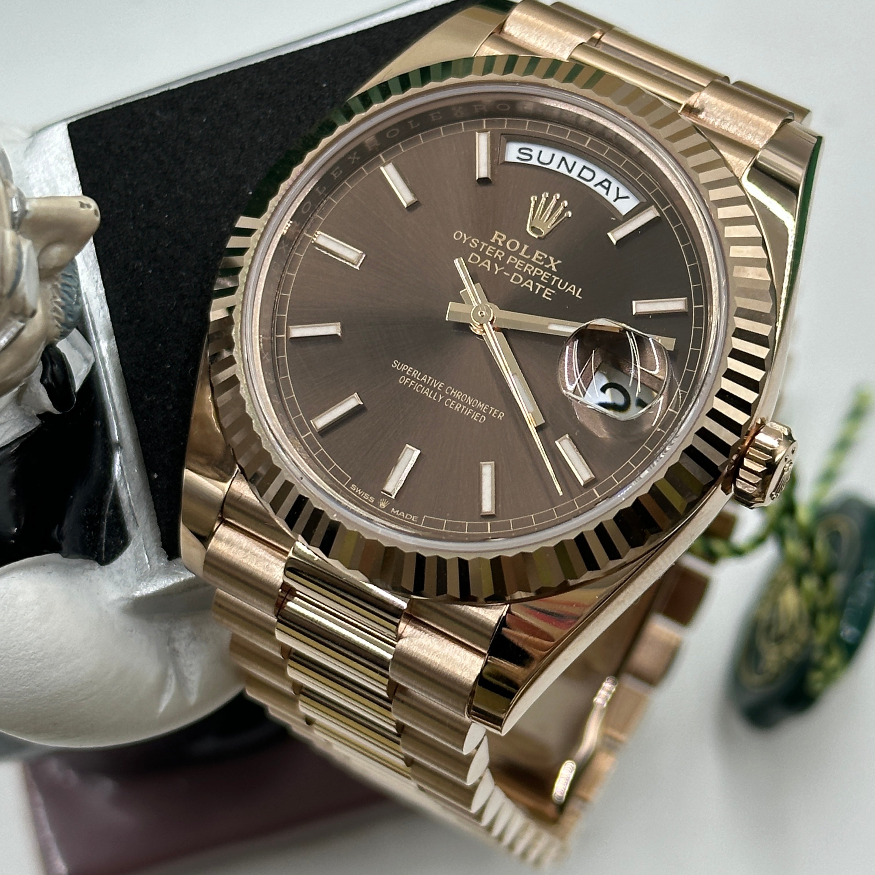Rolex Day-Date 40 228235-0053 Chocolate Index 2026