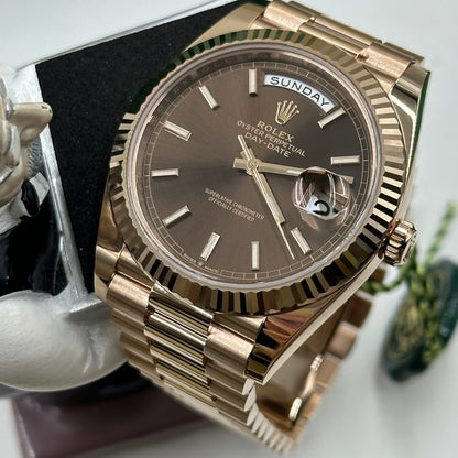 Rolex Day-Date 40 228235-0053 Chocolate Index 2026