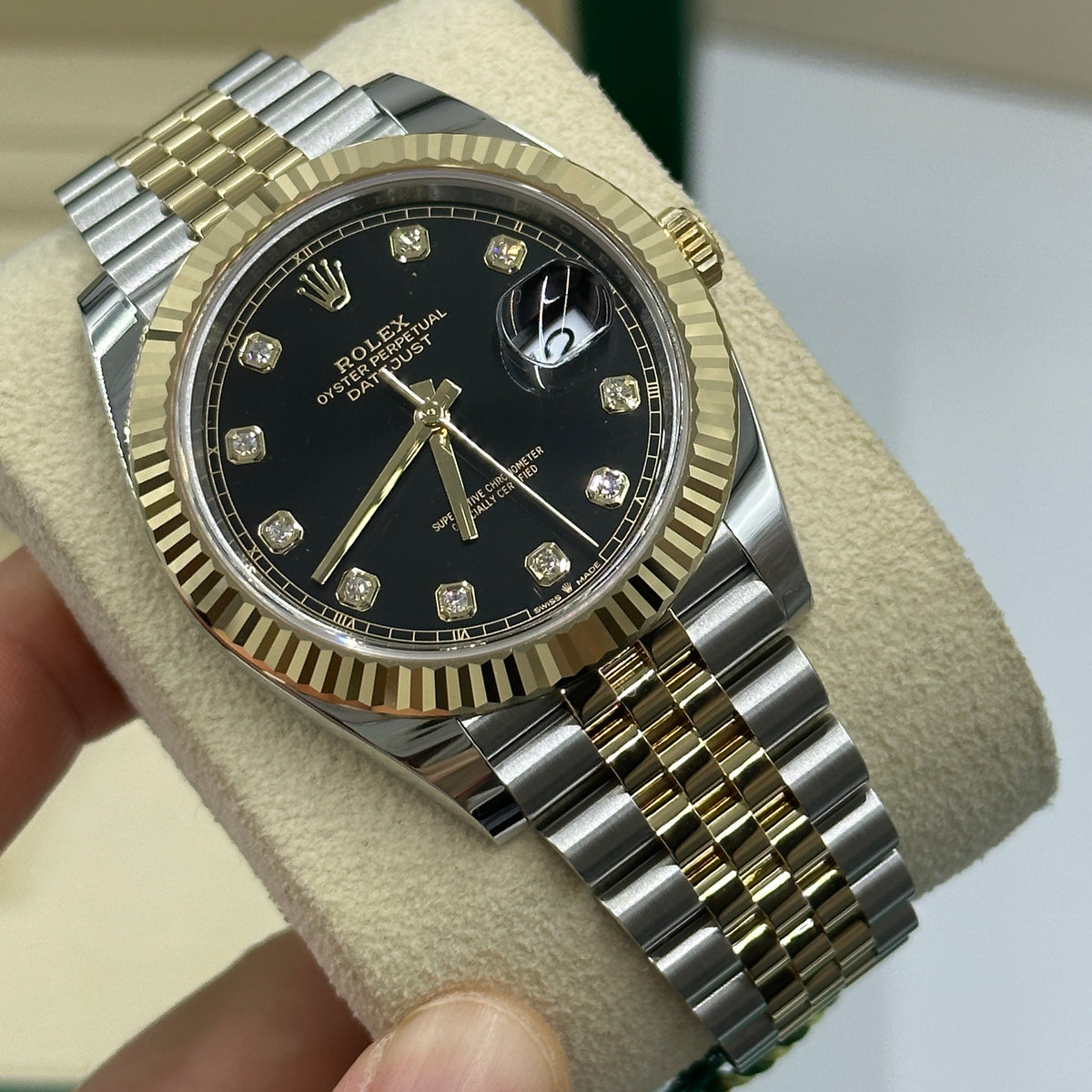 Rolex Datejust 41 126333G Black Jubilee 2025