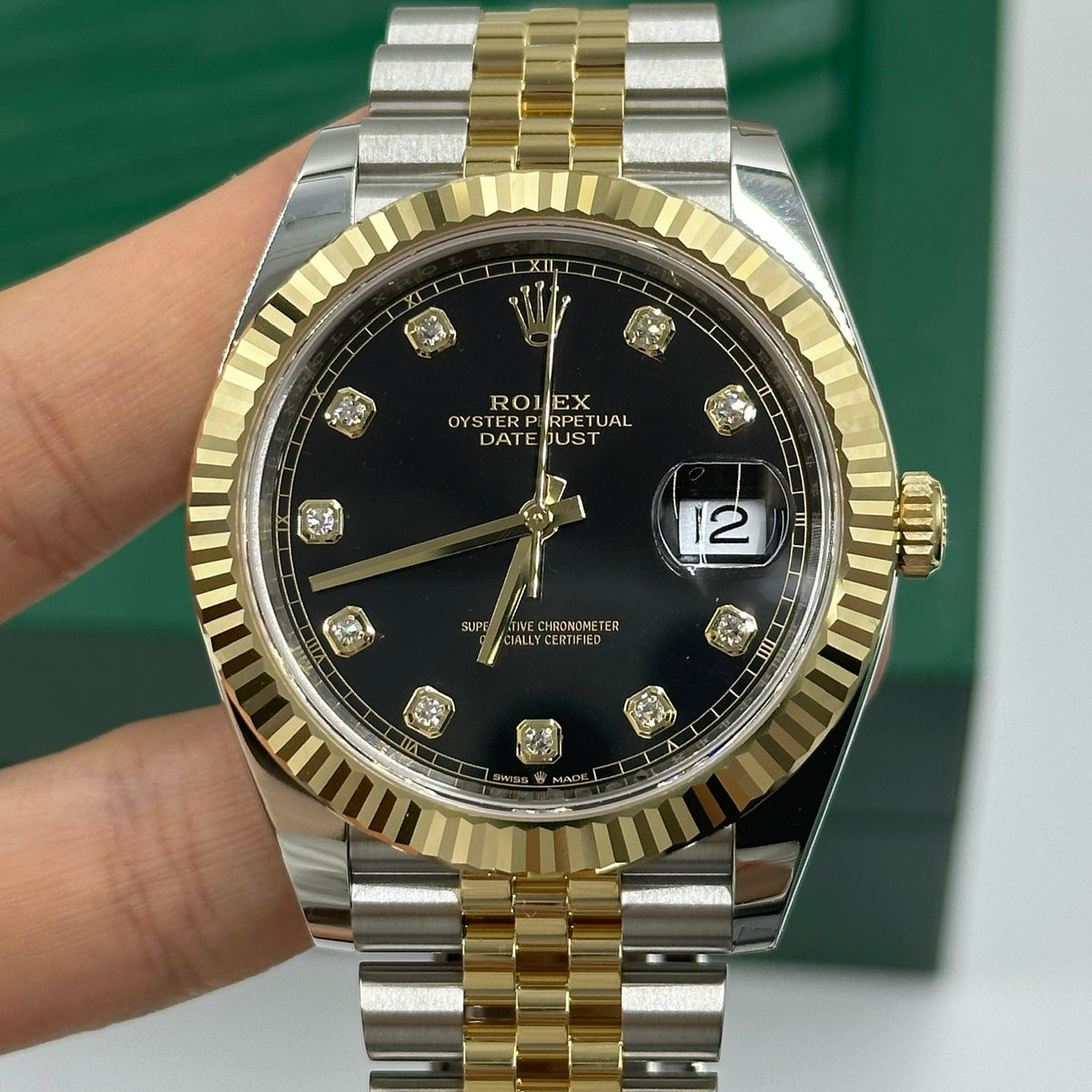 Rolex Datejust 41 126333G Black Jubilee 2024