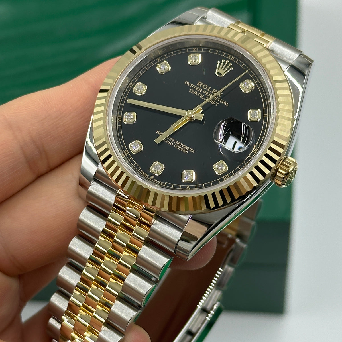 Rolex Datejust 41 126333G Black Jubilee 2024