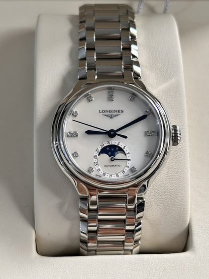 Longines Primlauna 34mm Auto Moonphase L8.126.4.87.6 2026