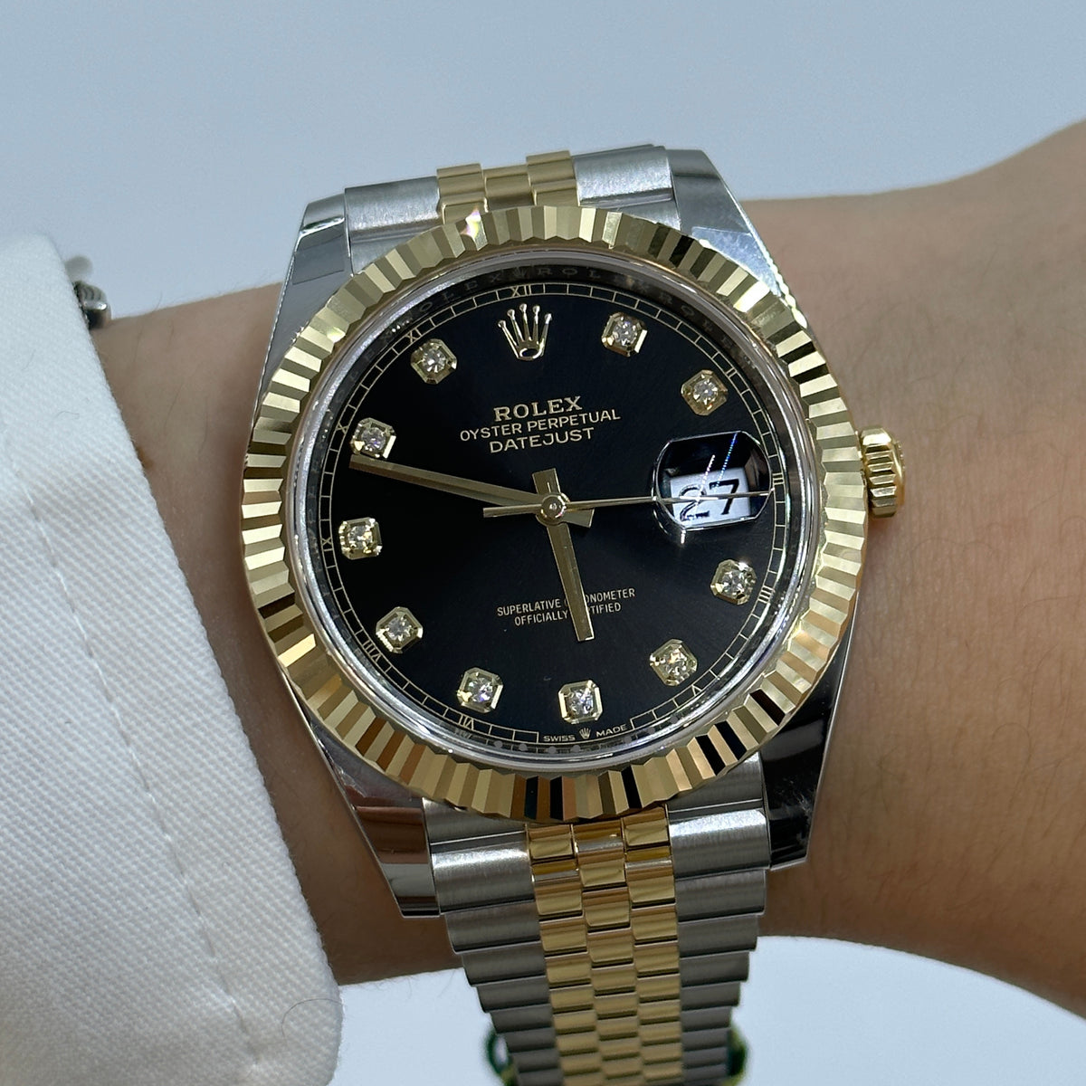 Rolex Datejust 41 126333G Black Jubilee 2025