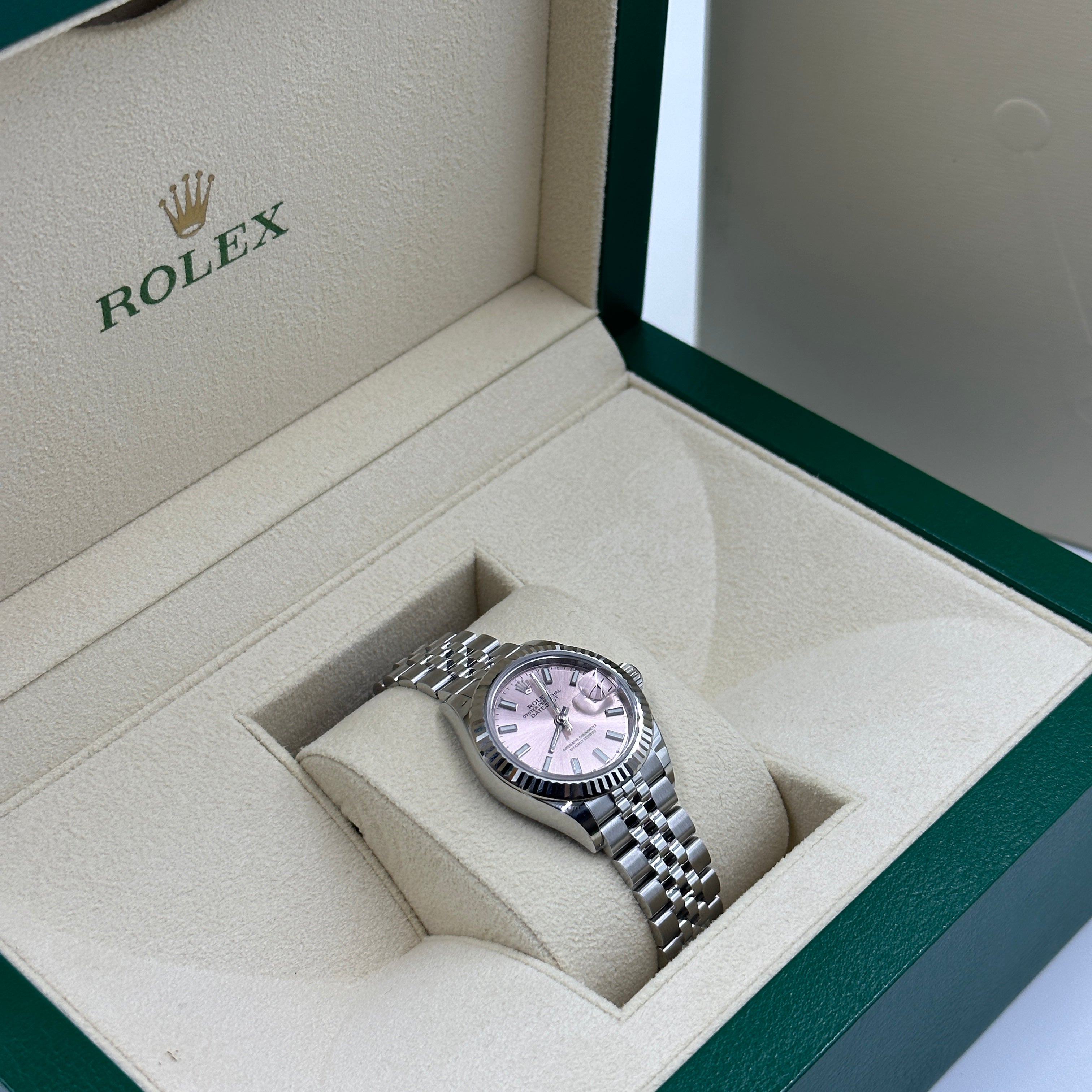 Rolex Lady-Datejust 279174 Pink Index Jubilee 2024