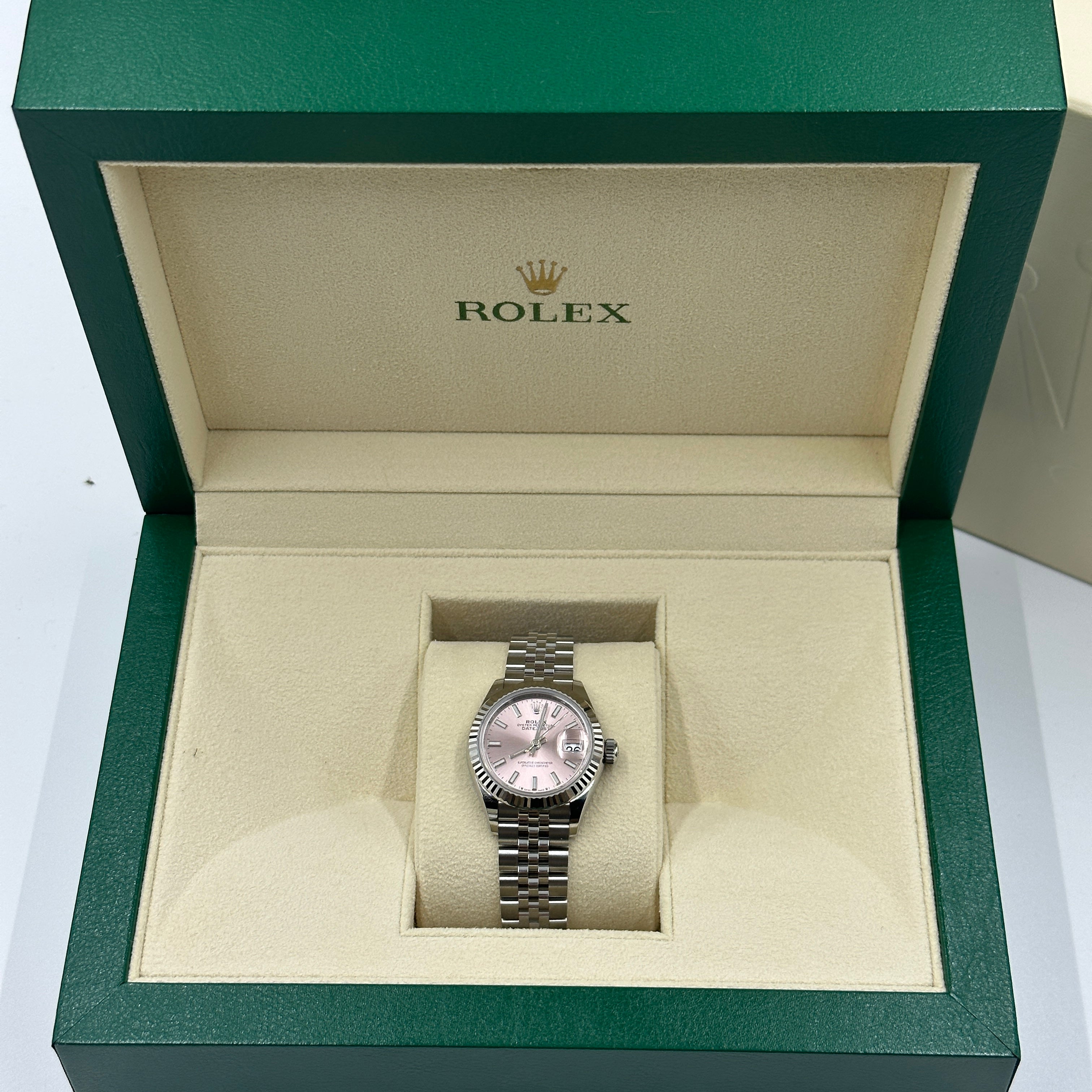 Rolex Lady-Datejust 279174 Pink Index Jubilee 2024