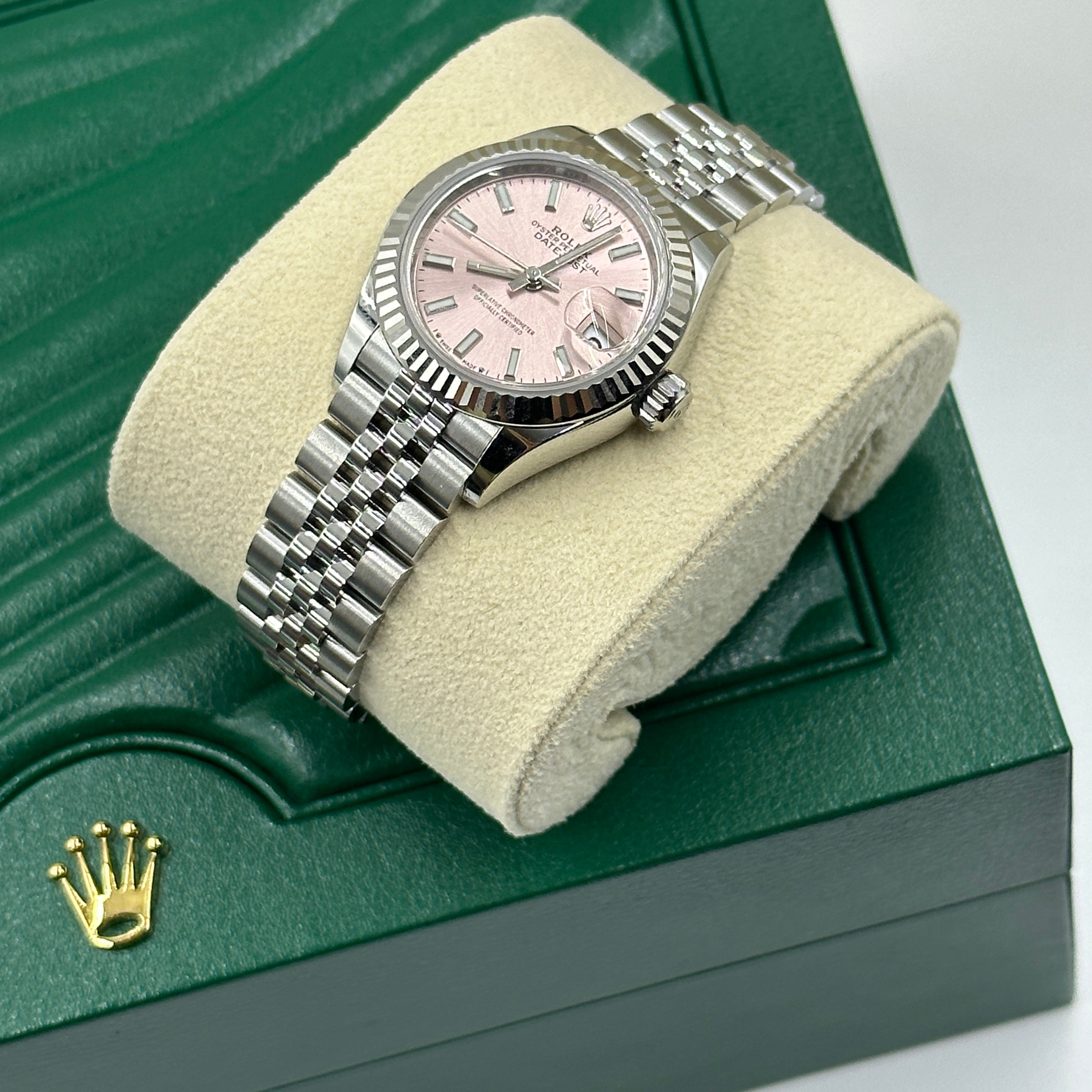 Rolex Lady-Datejust 279174 Pink Index Jubilee 2024