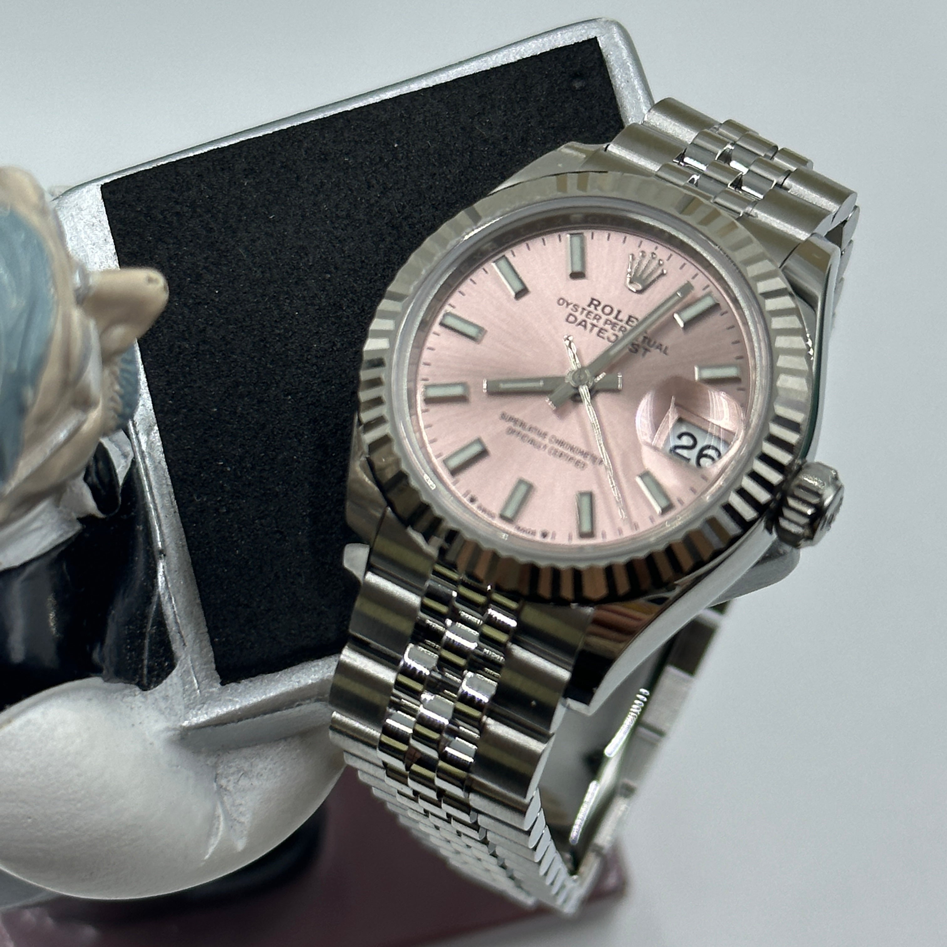 Rolex Lady-Datejust 279174 Pink Index Jubilee 2024