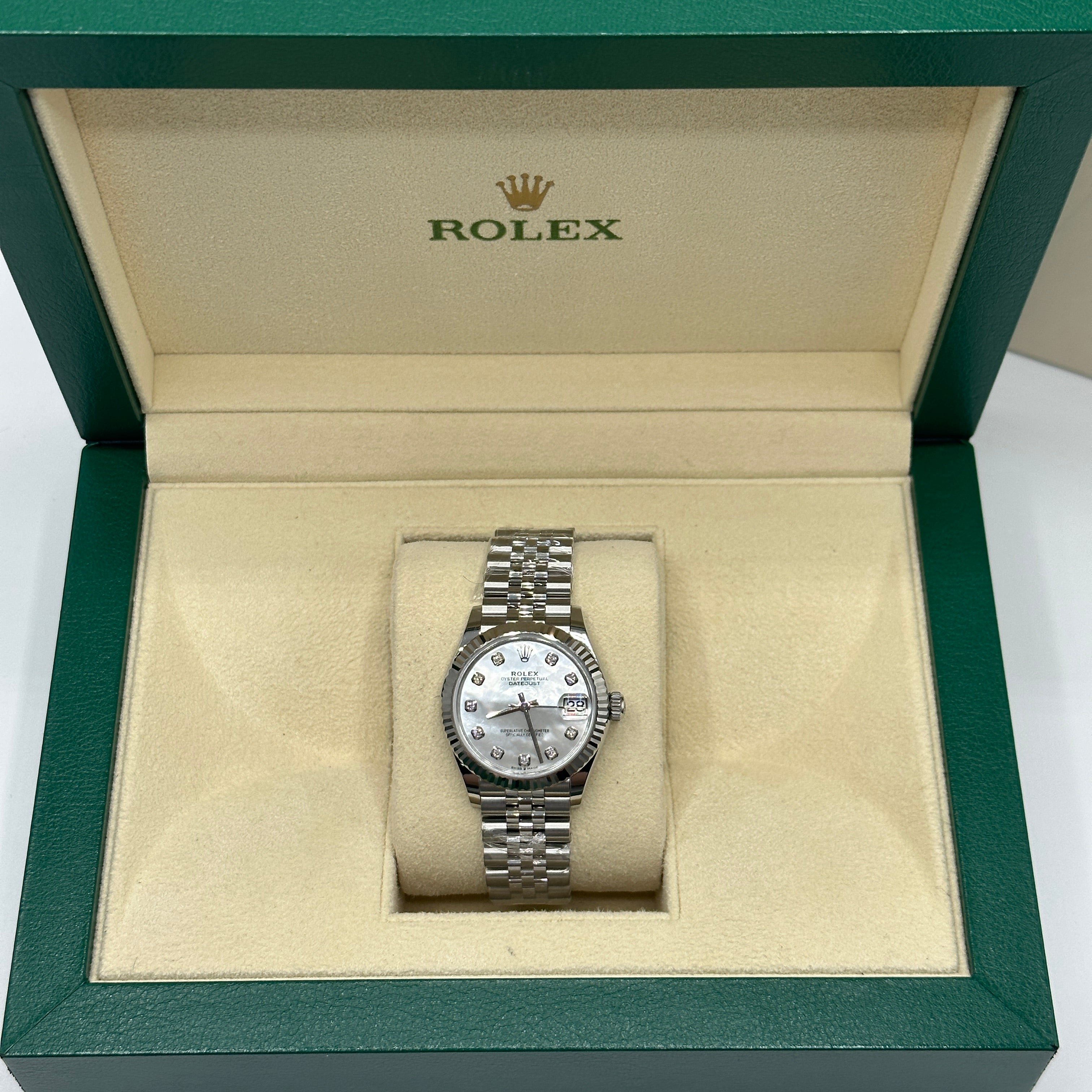 Rolex Datejust 31 278274Ng White Jubilee 2025