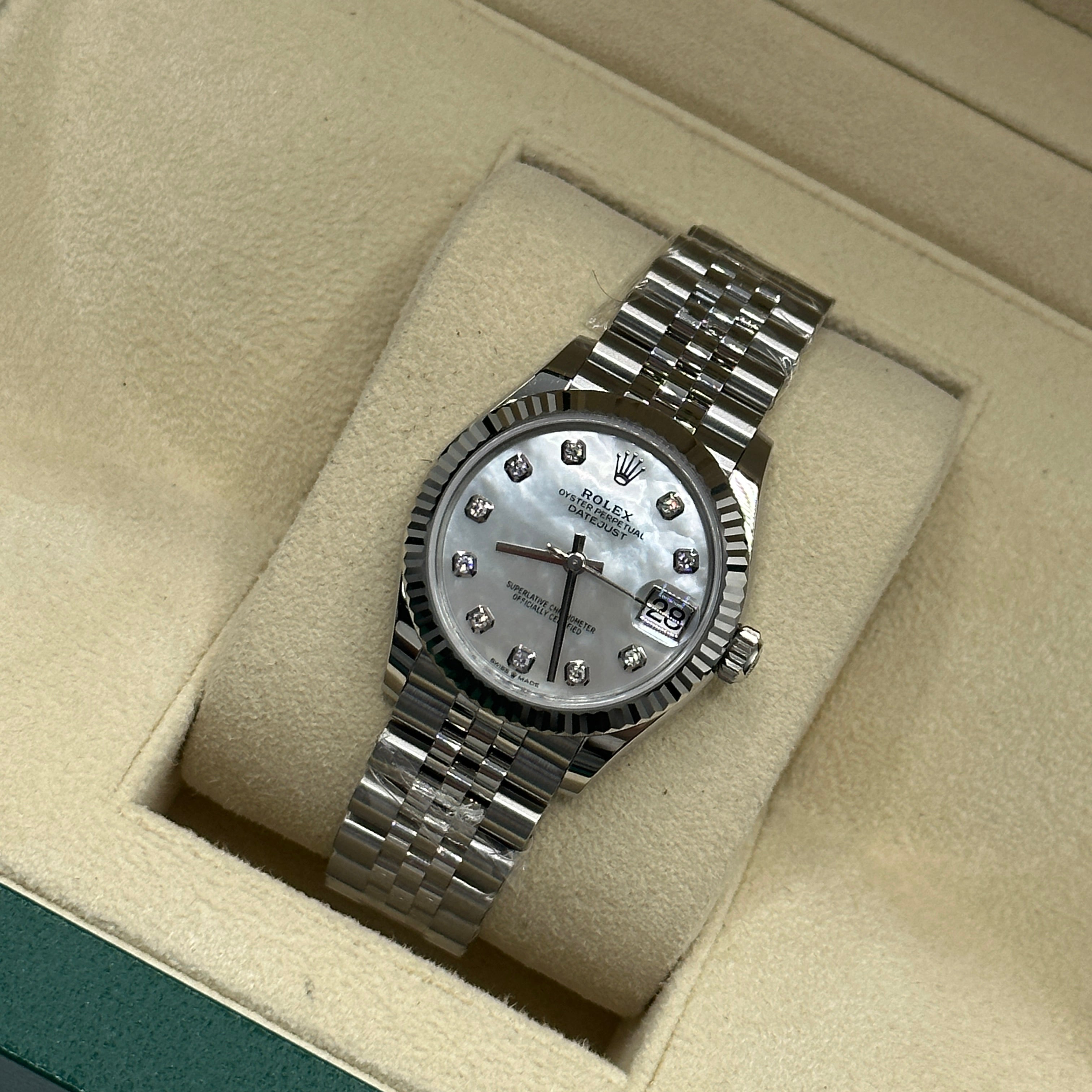 Rolex Datejust 31 278274Ng White Jubilee 2025