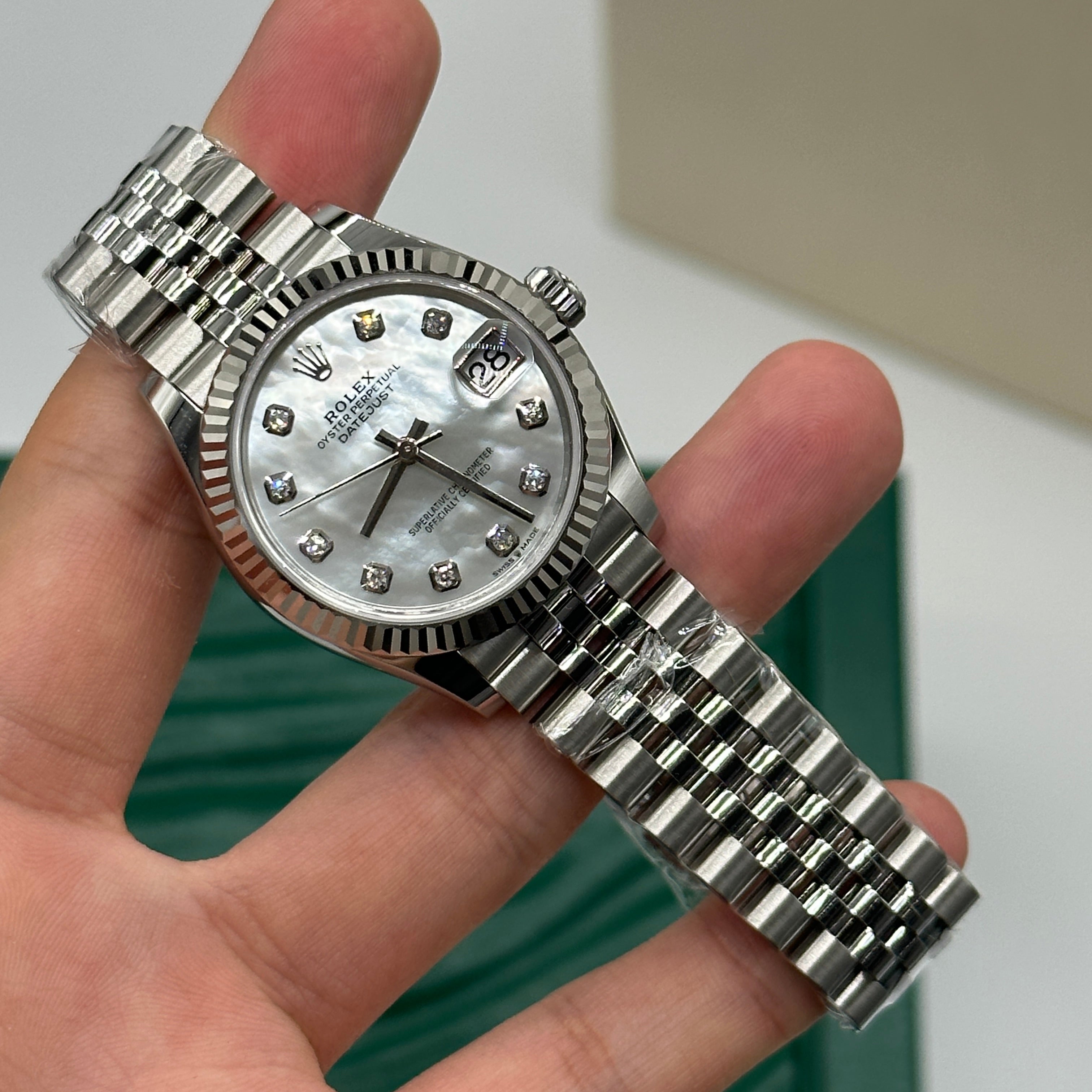 Rolex Datejust 31 278274Ng White Jubilee 2025