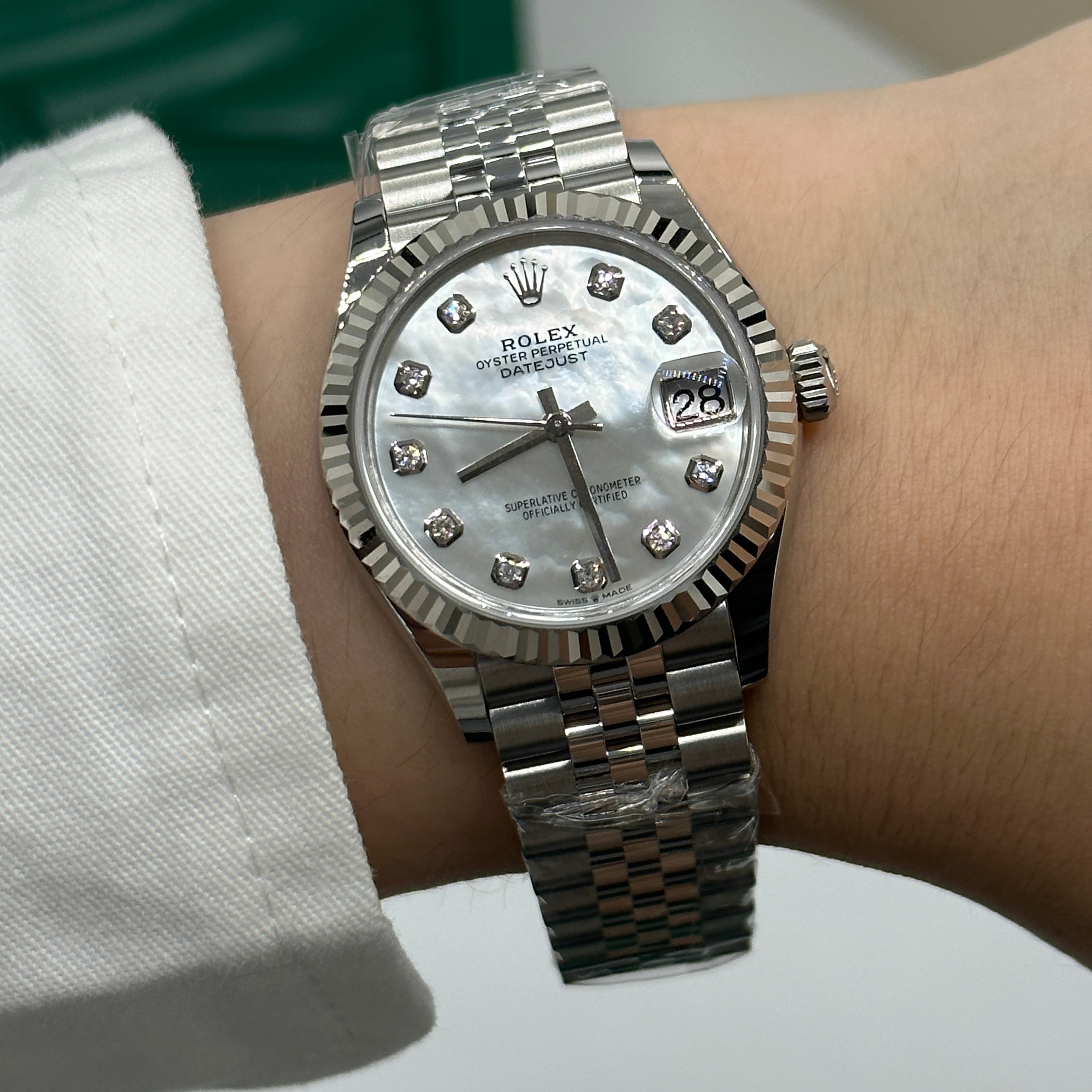 Rolex Datejust 31 278274Ng White Jubilee 2025