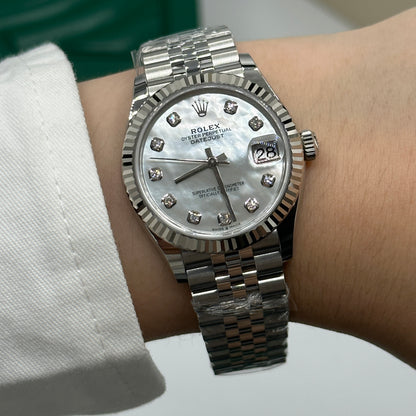 Rolex Datejust 31 278274Ng White Jubilee 2025