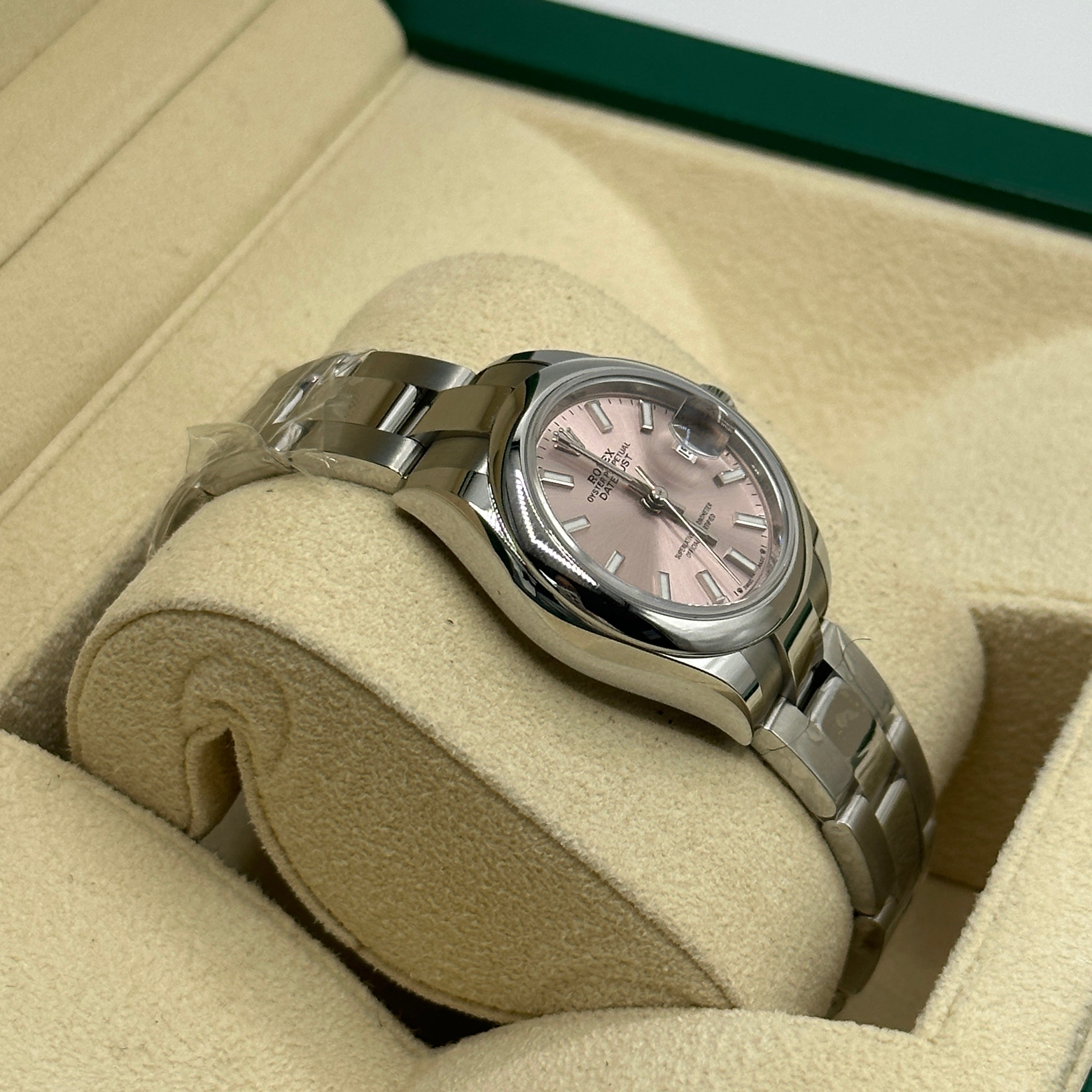 Rolex Lady-Datejust 279160 Pink Index Oyster 2025