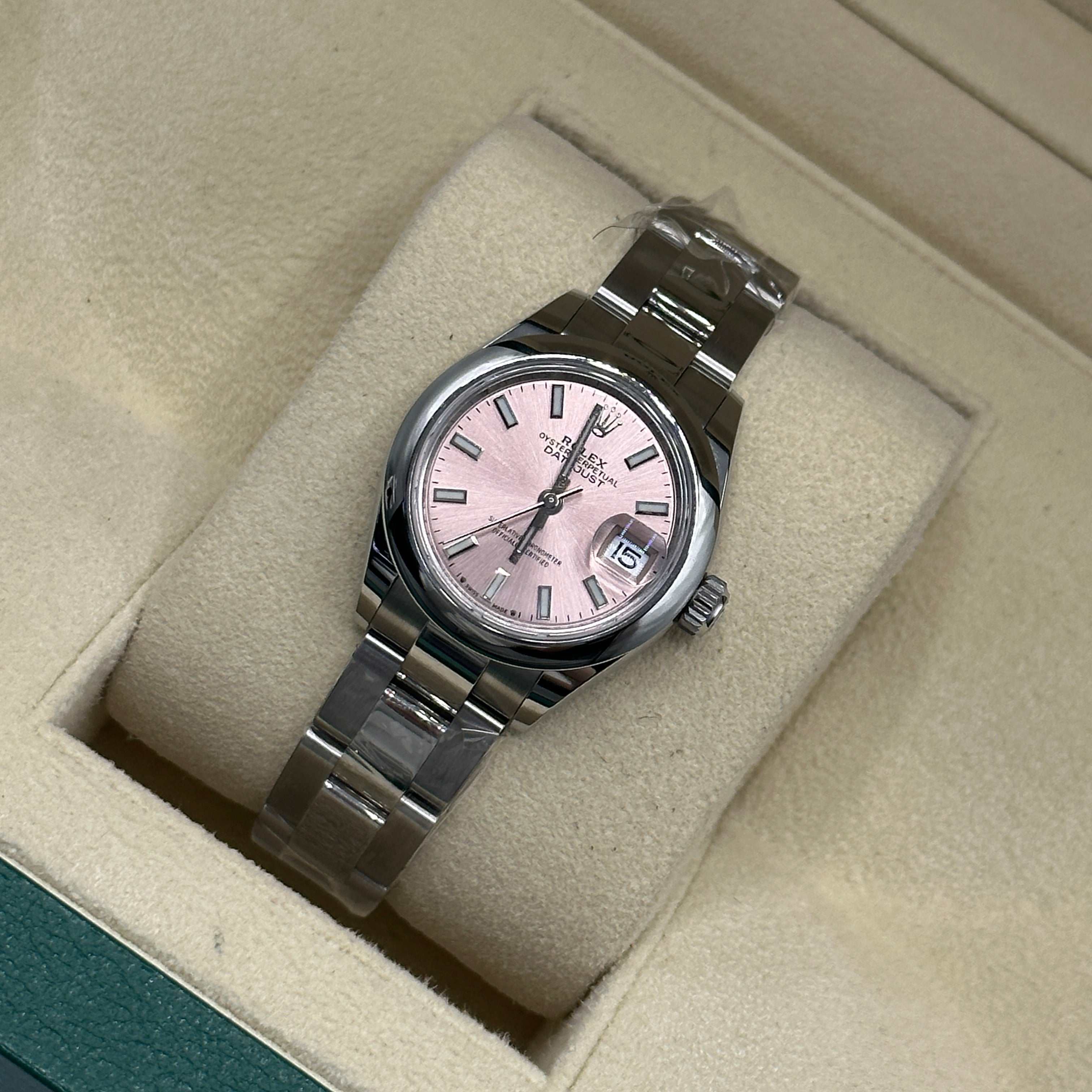 Rolex Lady-Datejust 279160 Pink Index Oyster 2025
