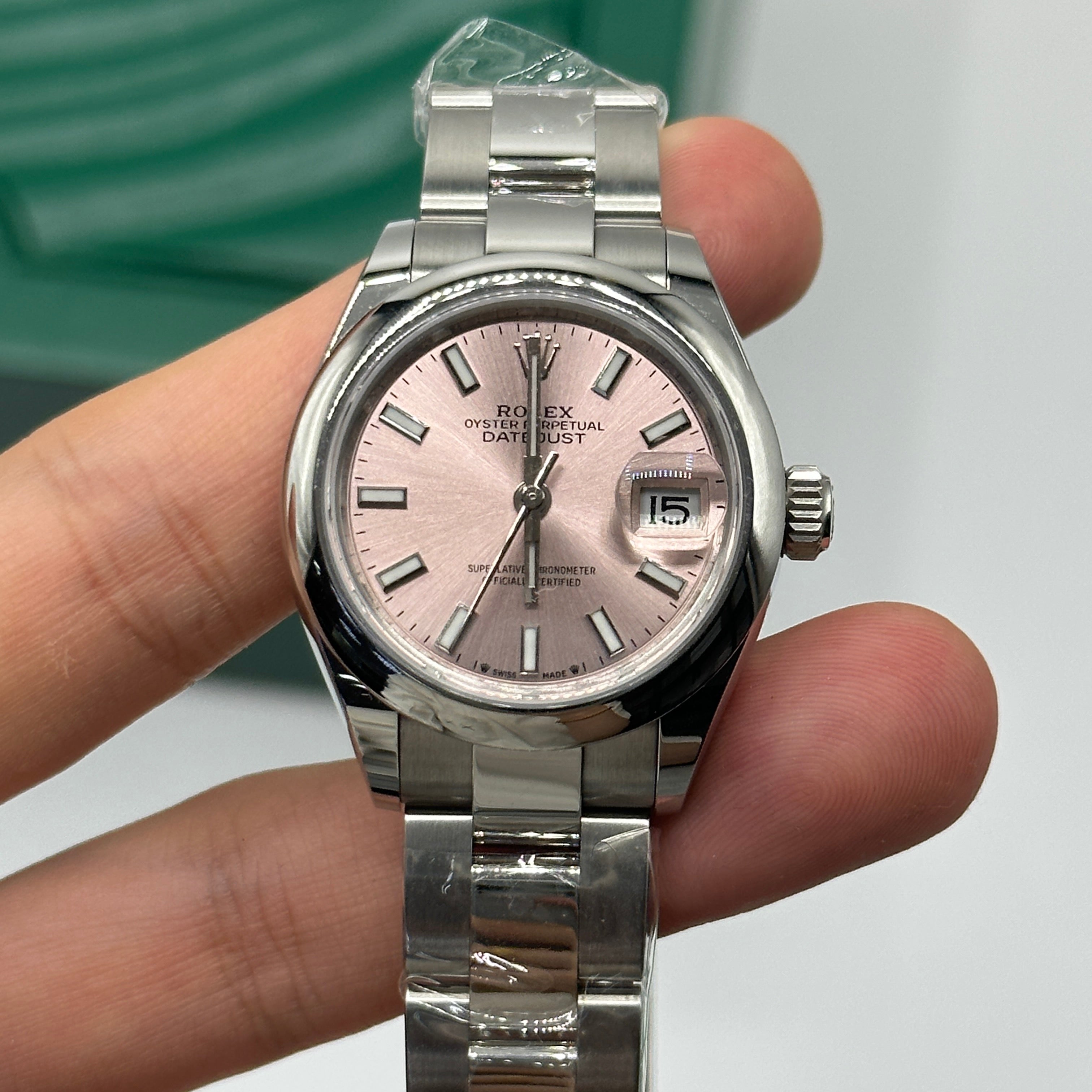 Rolex Lady-Datejust 279160 Pink Index Oyster 2025