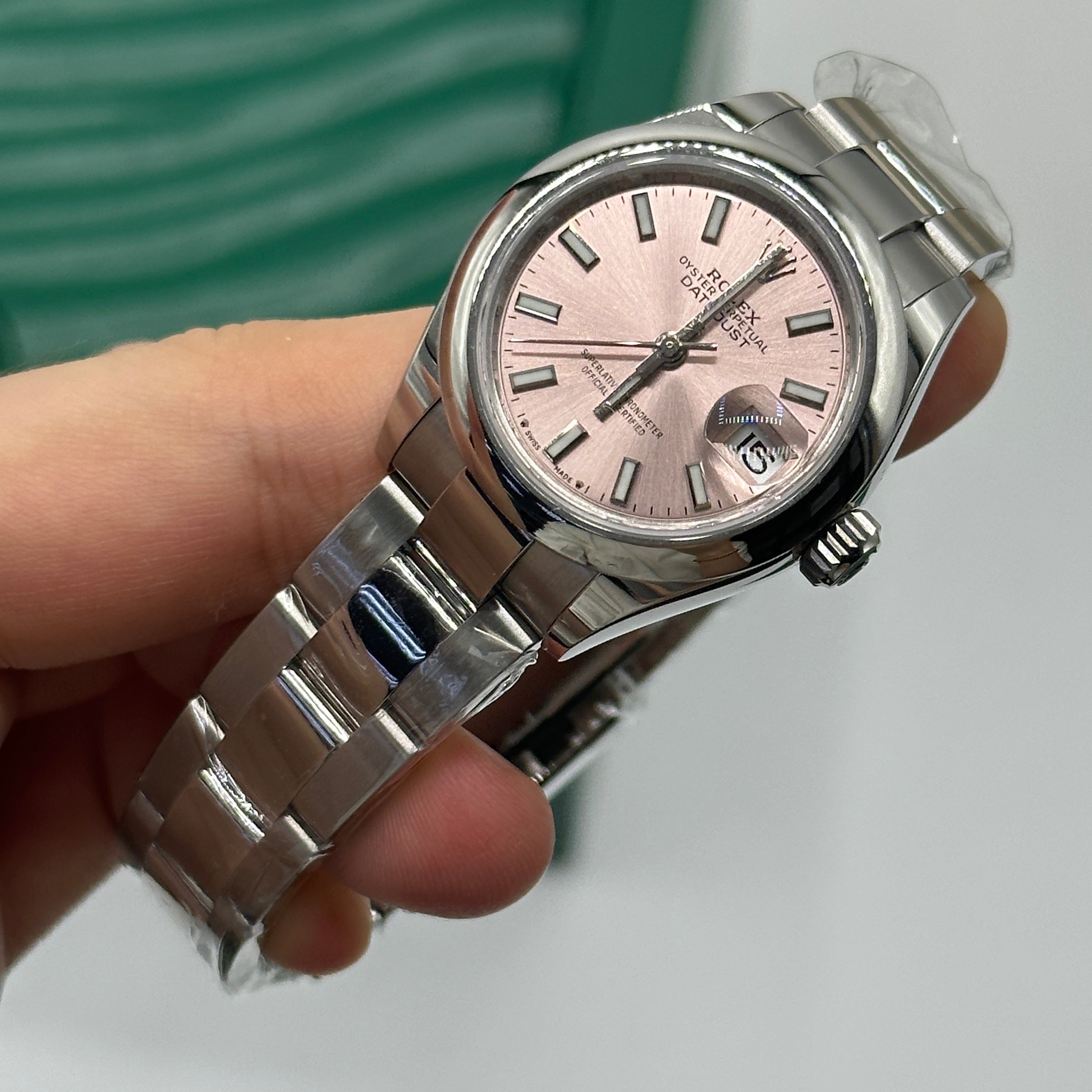 Rolex Lady-Datejust 279160 Pink Index Oyster 2025
