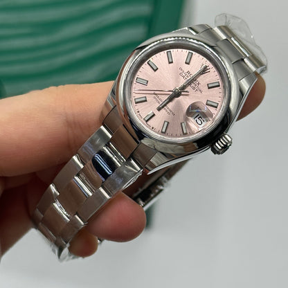 Rolex Lady-Datejust 279160 Pink Index Oyster 2025