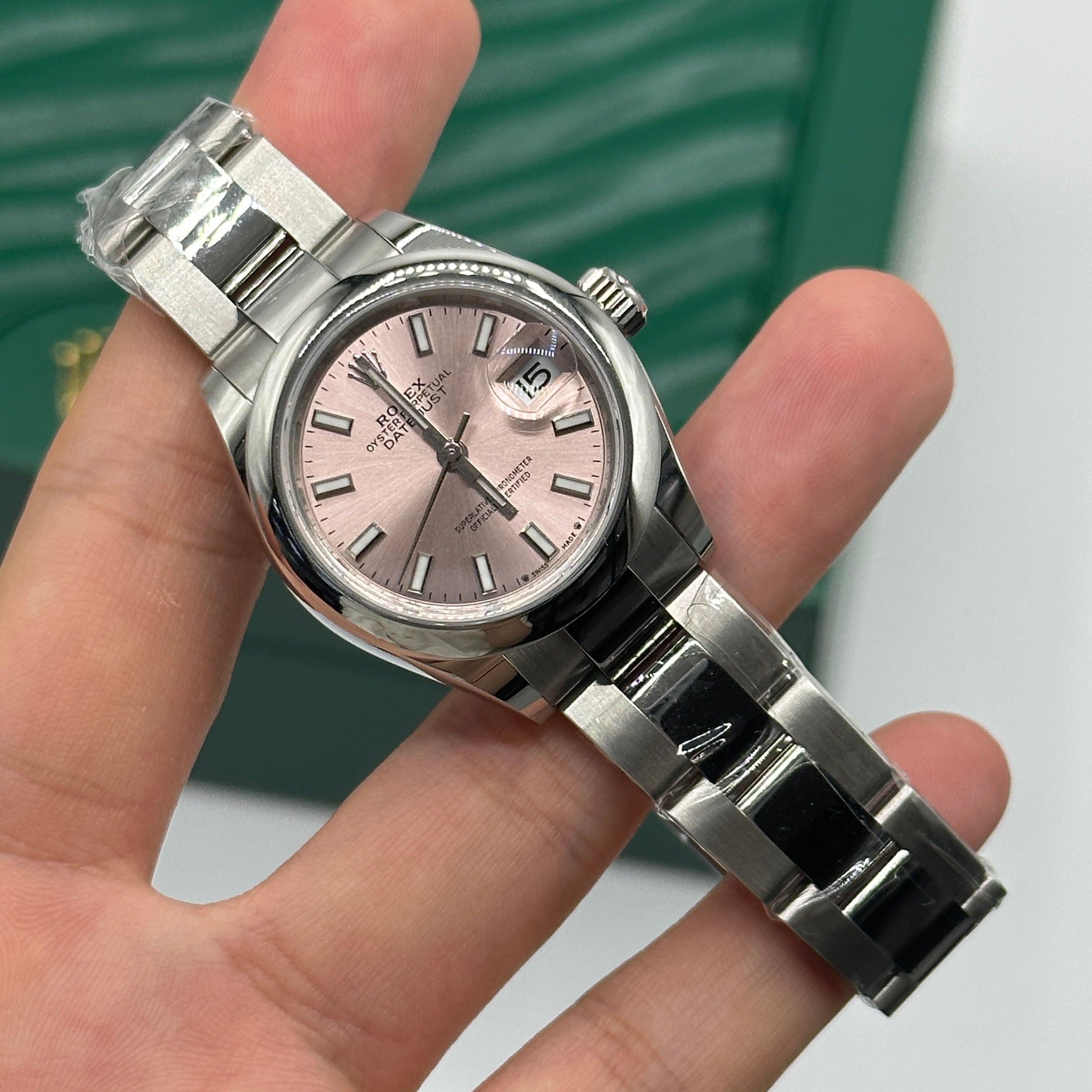 Rolex Lady-Datejust 279160 Pink Index Oyster 2025