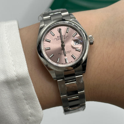 Rolex Lady-Datejust 279160 Pink Index Oyster 2025
