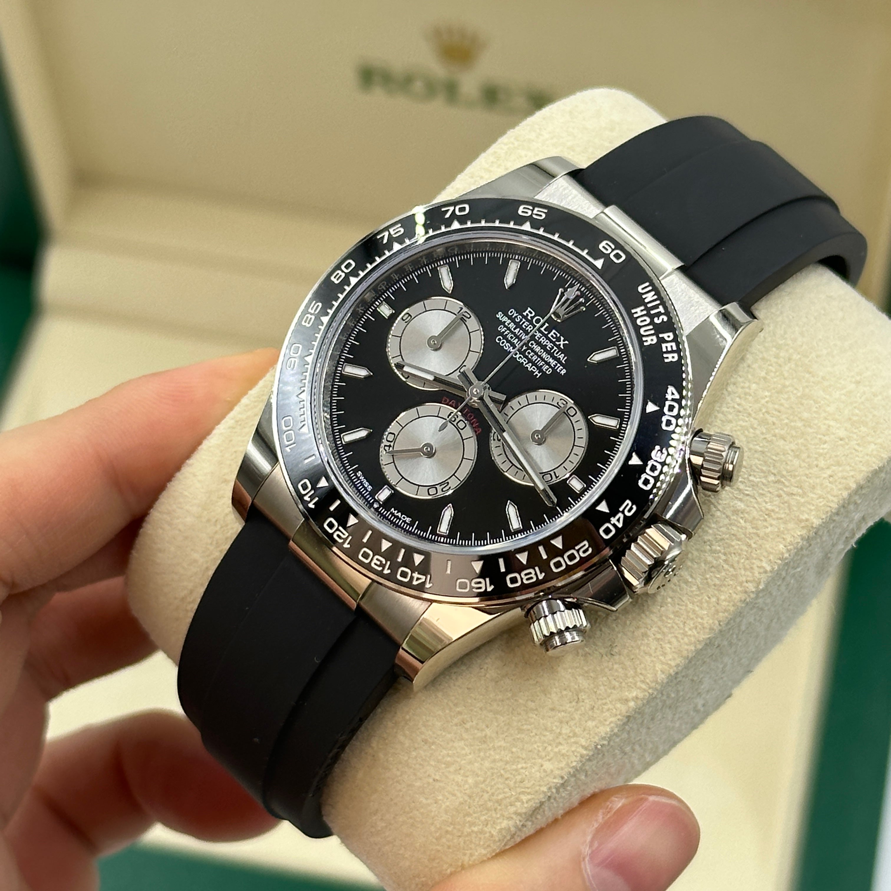 Rolex Cosmograph Daytona 126519 Bright black and steel