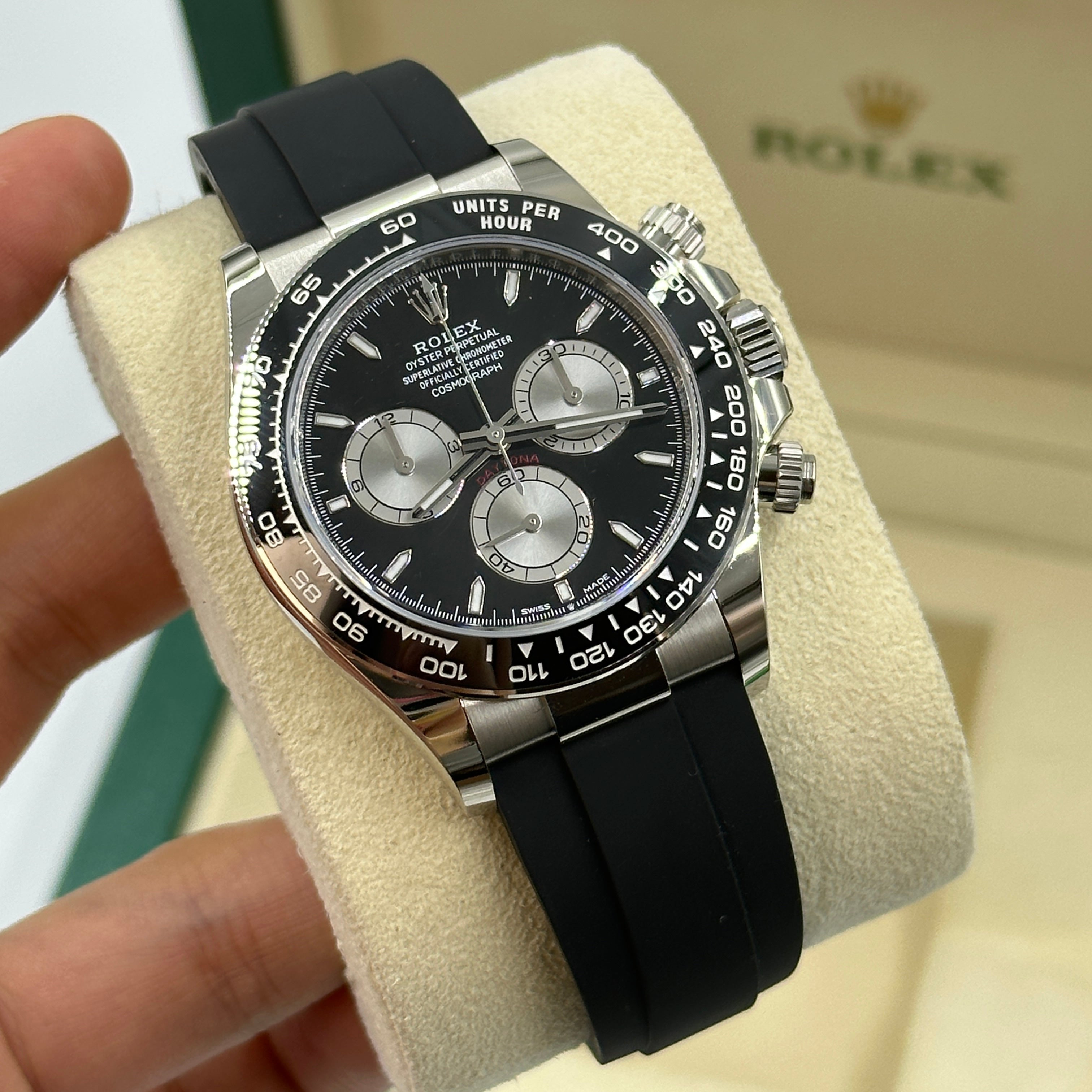 Rolex Cosmograph Daytona 126519 Bright black and steel