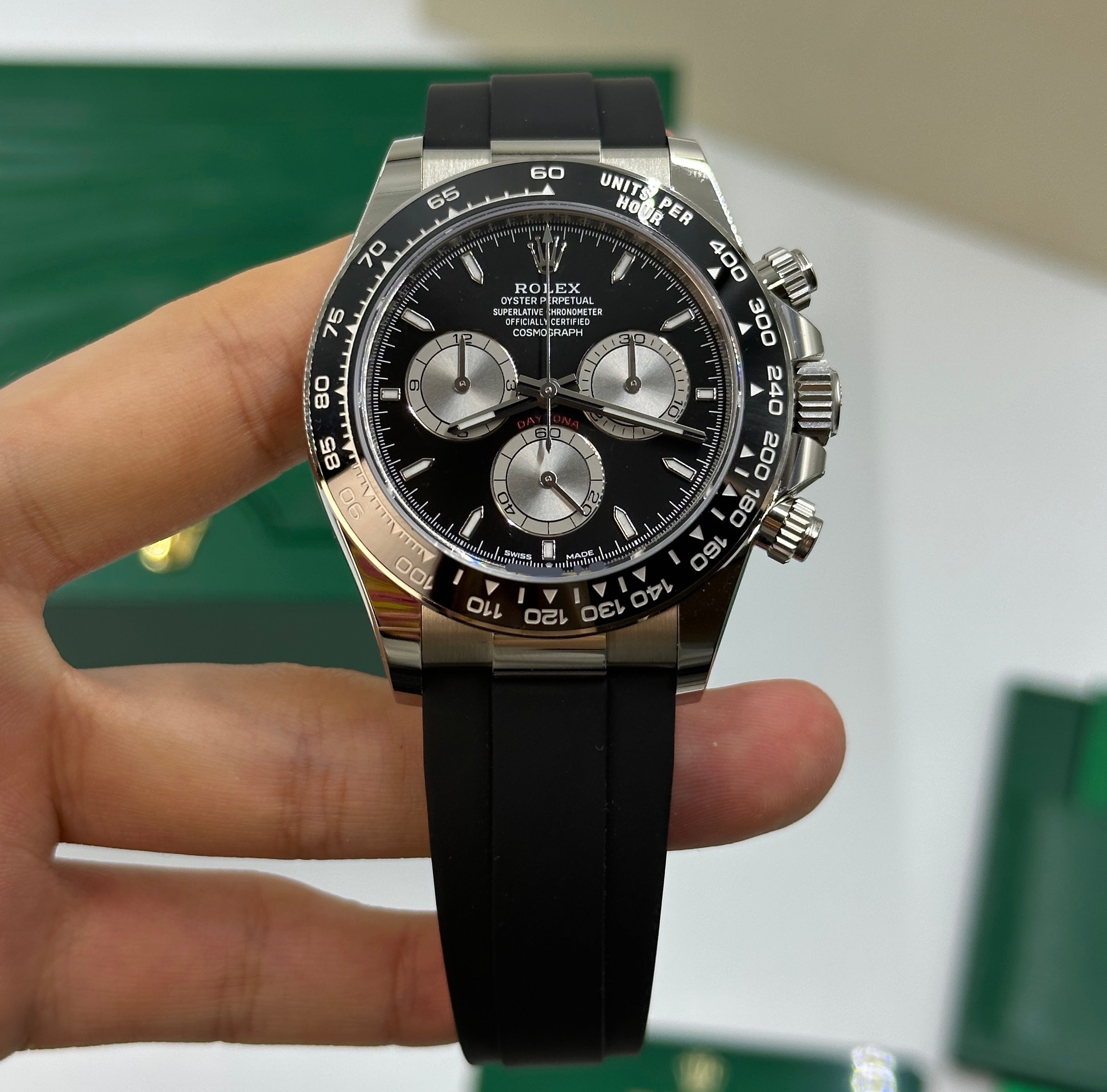 Rolex Cosmograph Daytona 126519 Bright black and steel