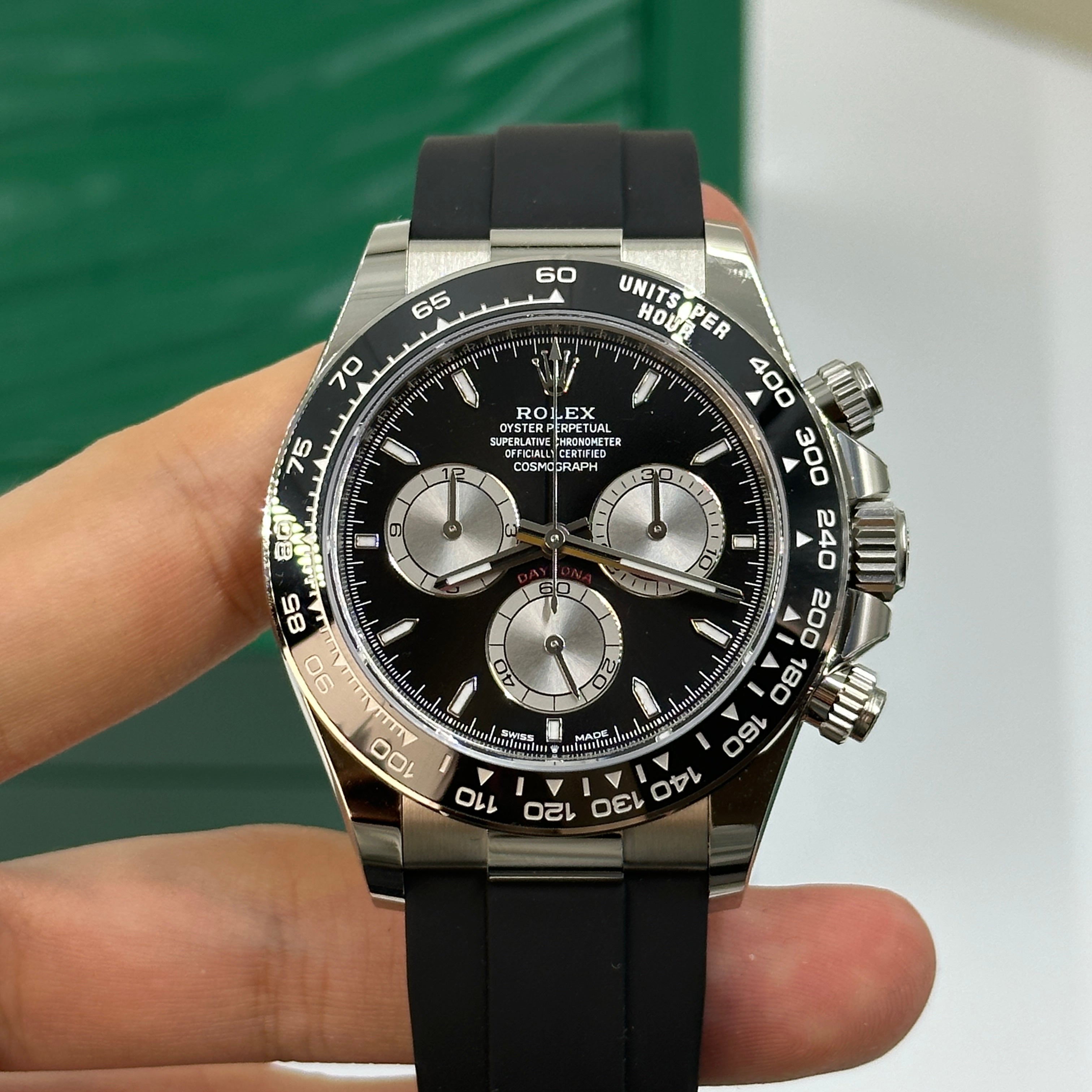 Rolex Cosmograph Daytona 126519 Bright black and steel
