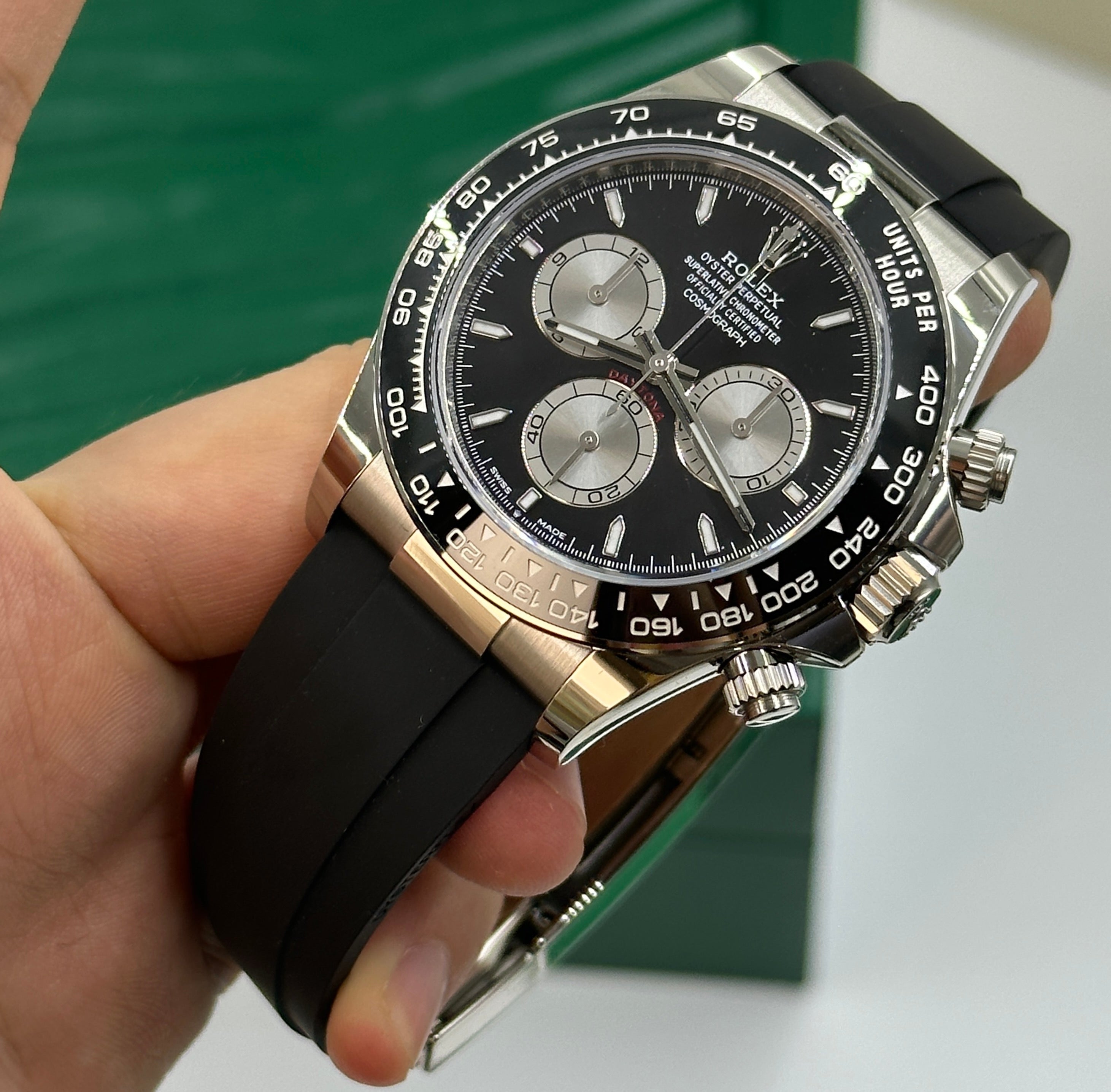 Rolex Cosmograph Daytona 126519 Bright black and steel