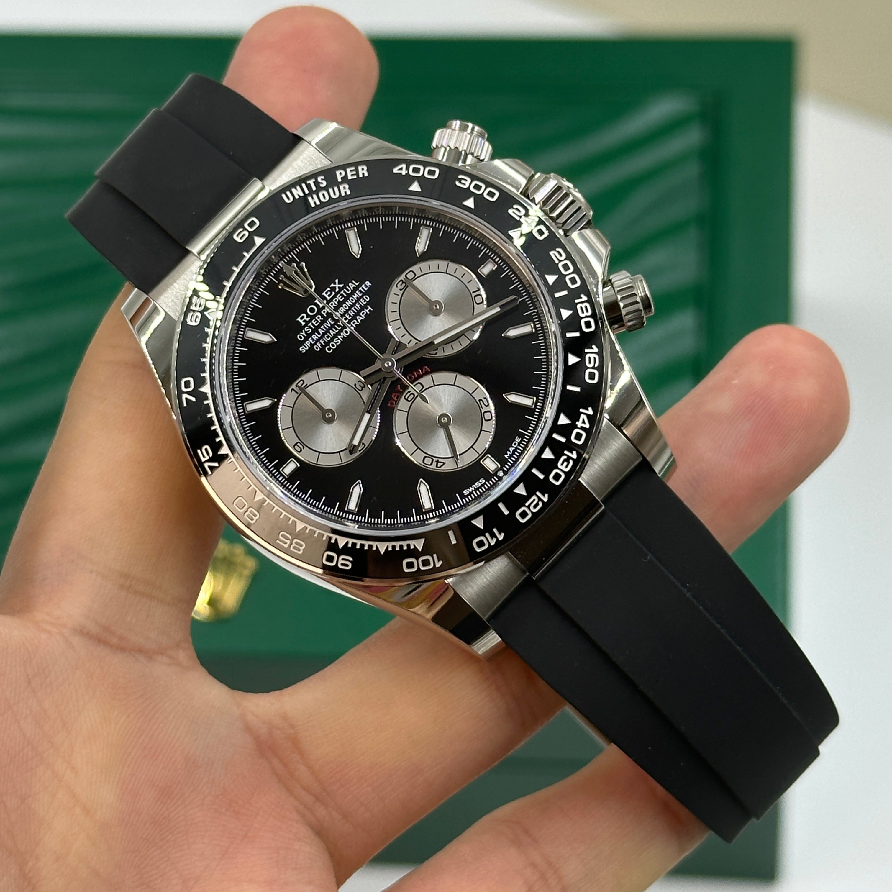 Rolex Cosmograph Daytona 126519 Bright black and steel