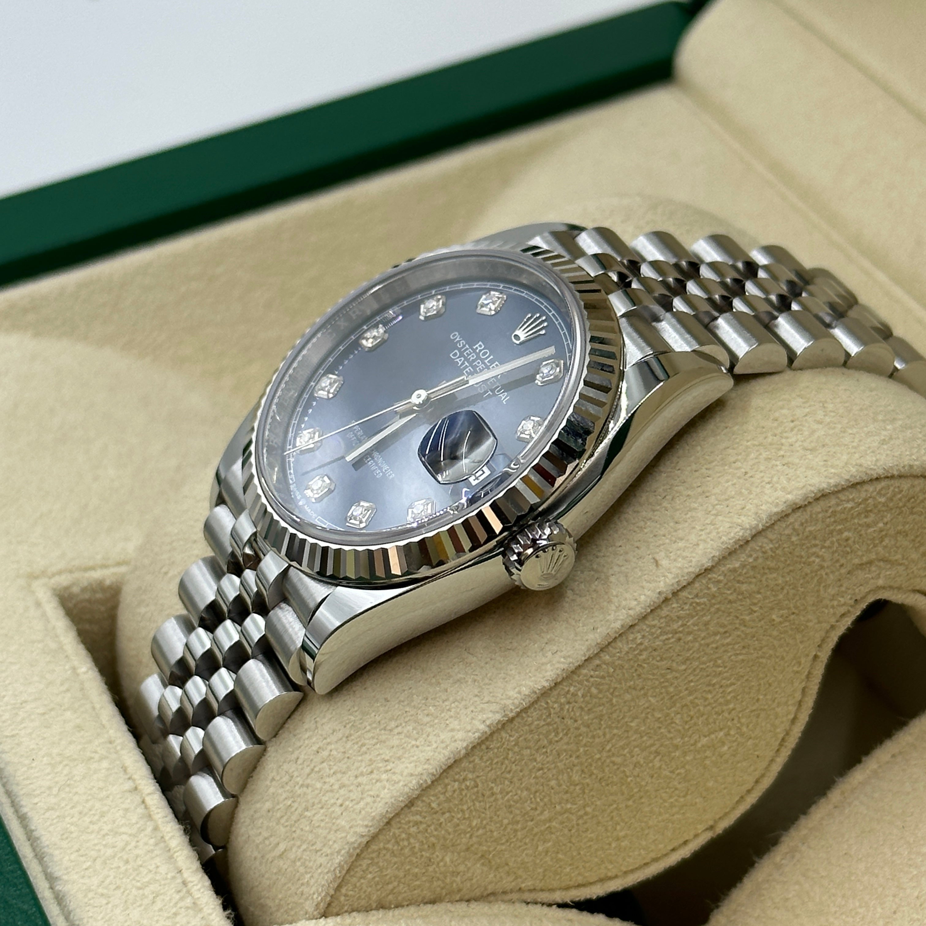 Rolex Datejust 36  126234G BLUE JUB