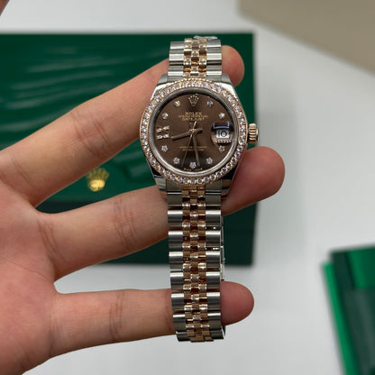 Rolex Lady-Datejust m279381RBR-0003 IX Chocolate G Star Diamond jubilee 2026