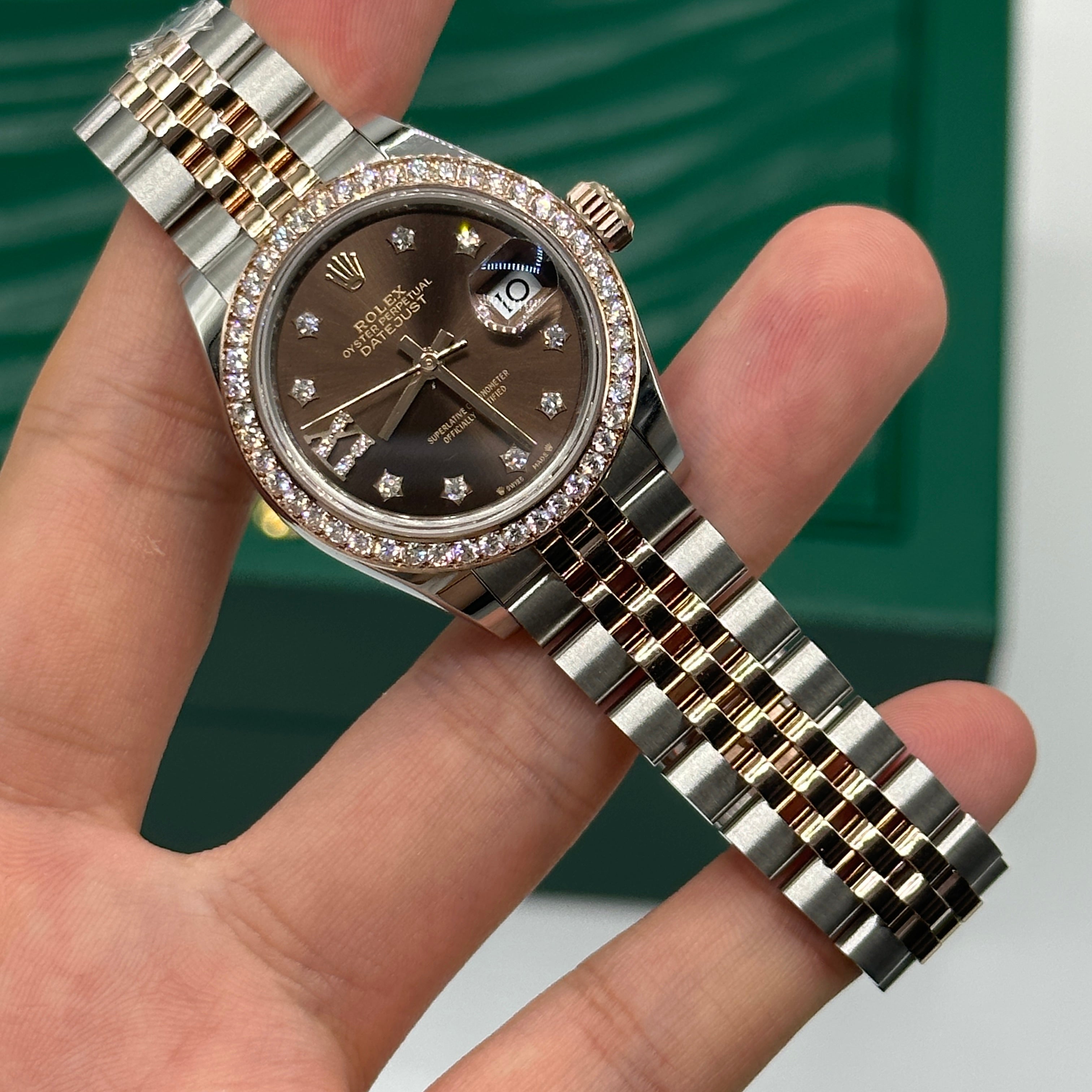 Rolex Lady-Datejust m279381RBR-0003 IX Chocolate G Star Diamond jubilee 2026