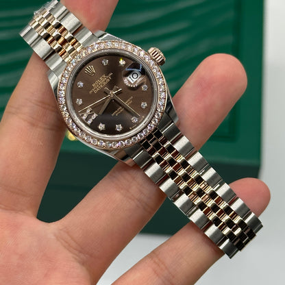 Rolex Lady-Datejust m279381RBR-0003 IX Chocolate G Star Diamond jubilee 2026