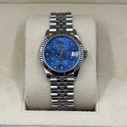 Rolex Datejust 31 278274 Blue Floral Jubilee 2025