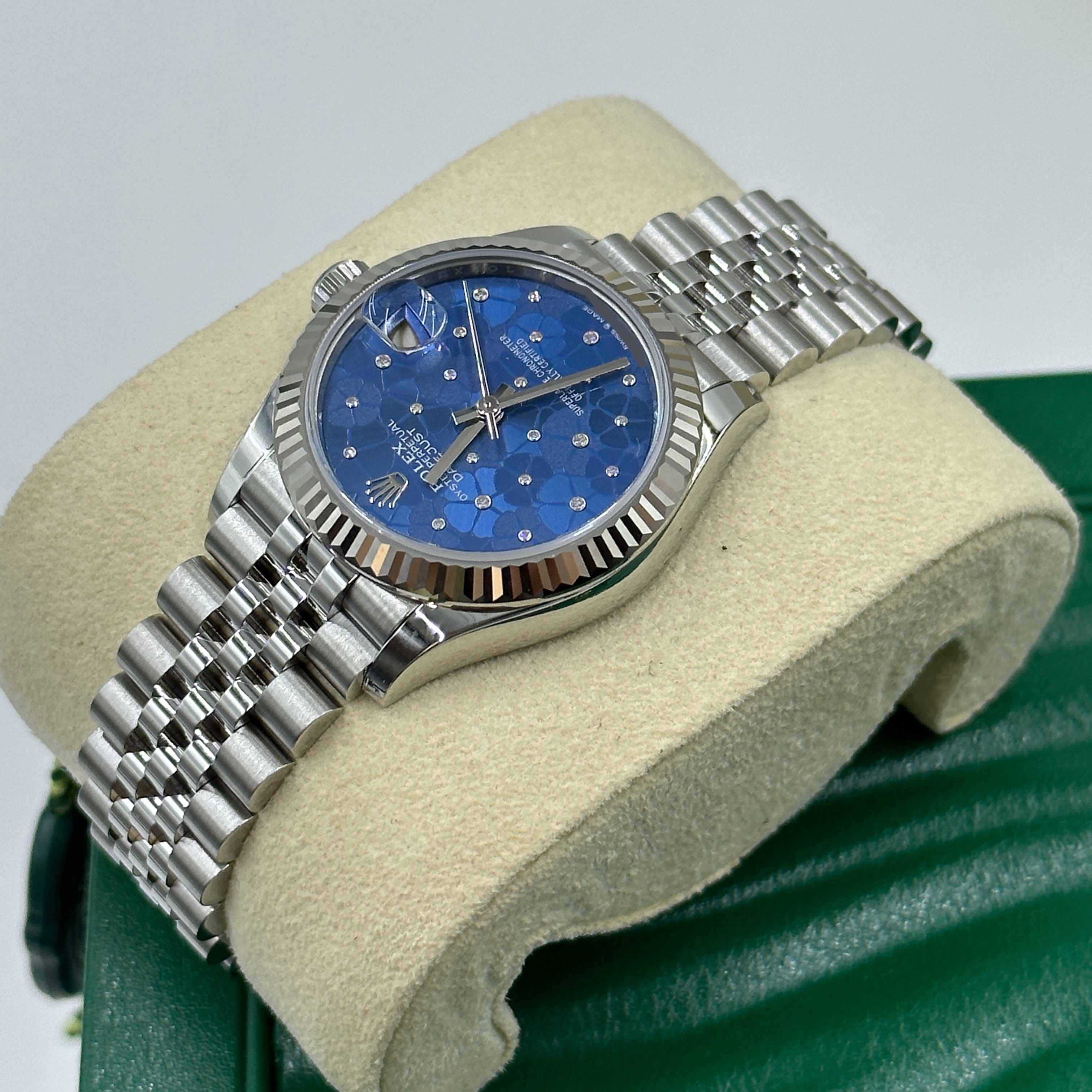 Rolex Datejust 31 278274 Blue Floral Jubilee 2025