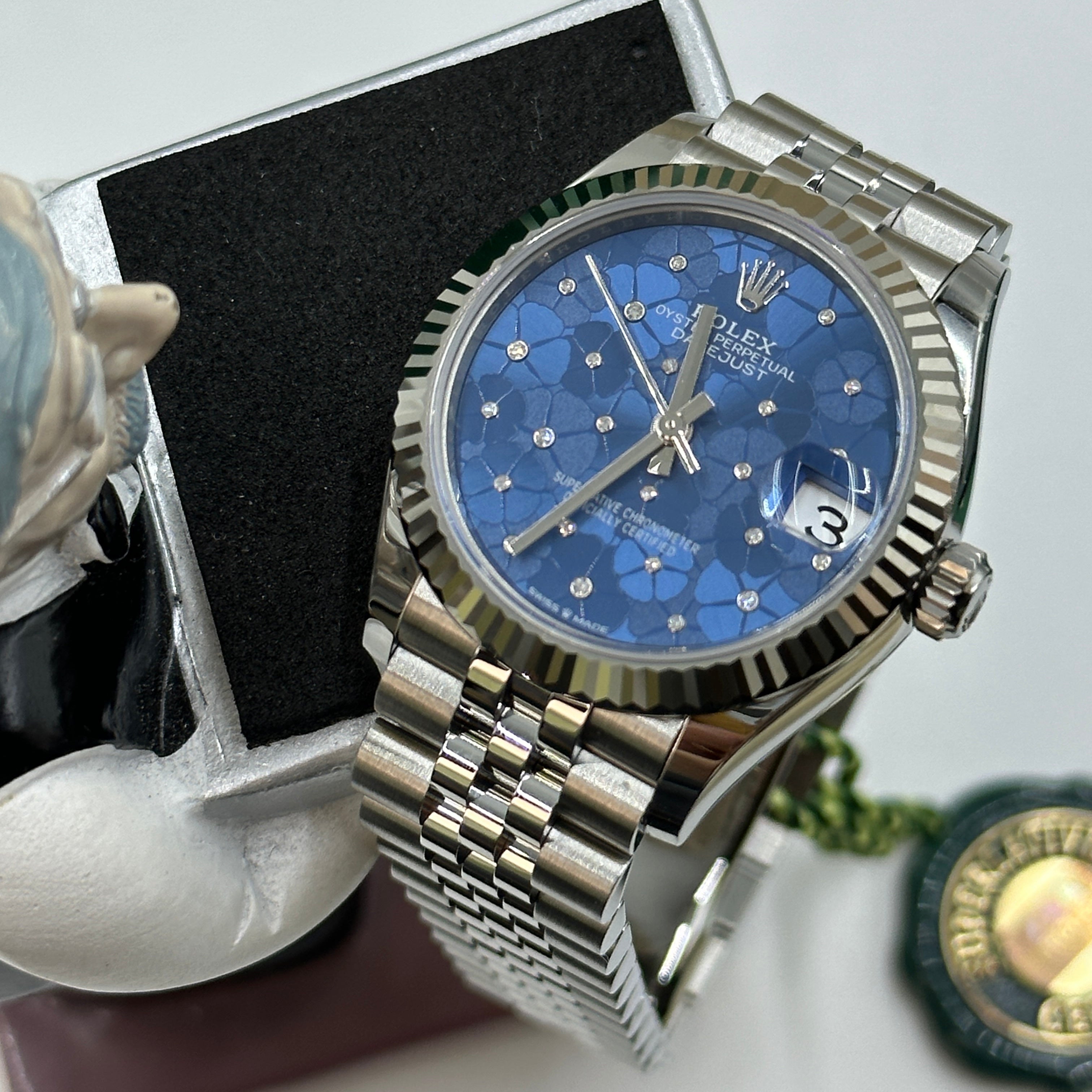 Rolex Datejust 31 278274 Blue Floral Jubilee 2025
