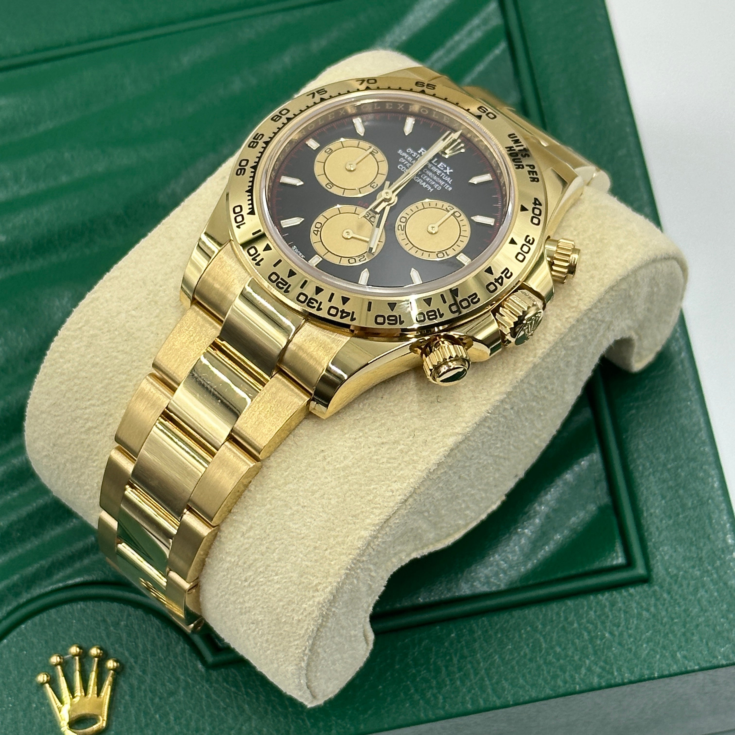 Rolex Cosmograph Daytona 126508 Intense black and champagne-colour