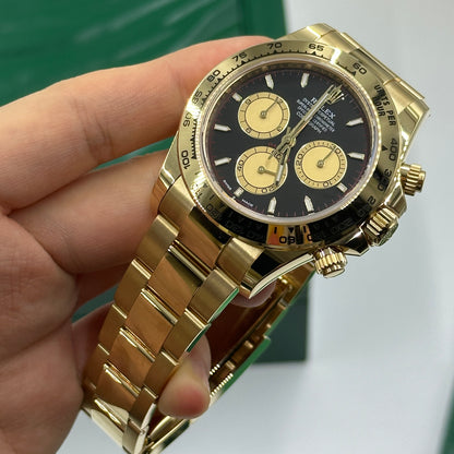 Rolex Cosmograph Daytona 126508 Intense black and champagne-colour